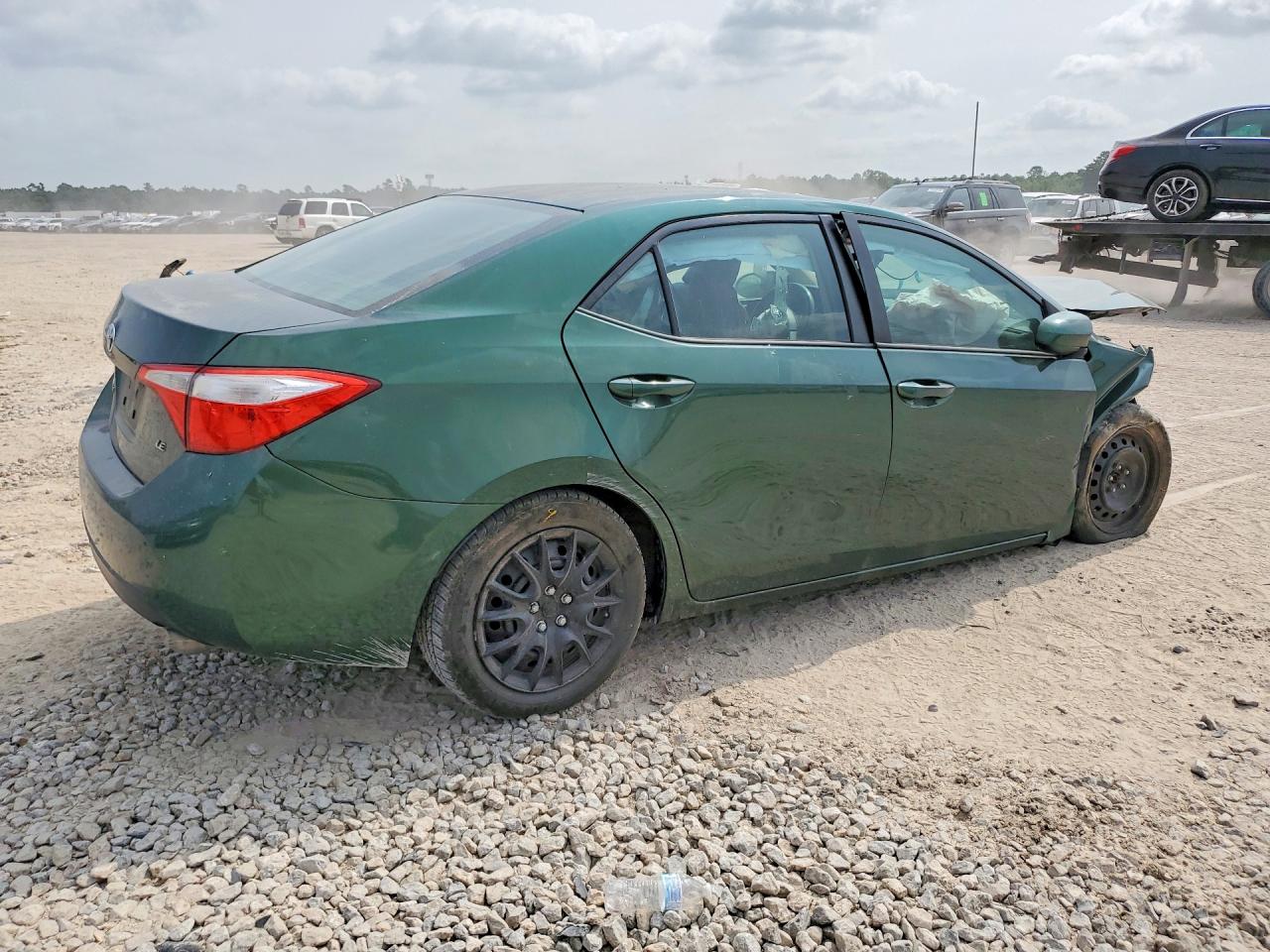 2015 Toyota Corolla Le Зеленый vin: 2T1BURHE4FC450167