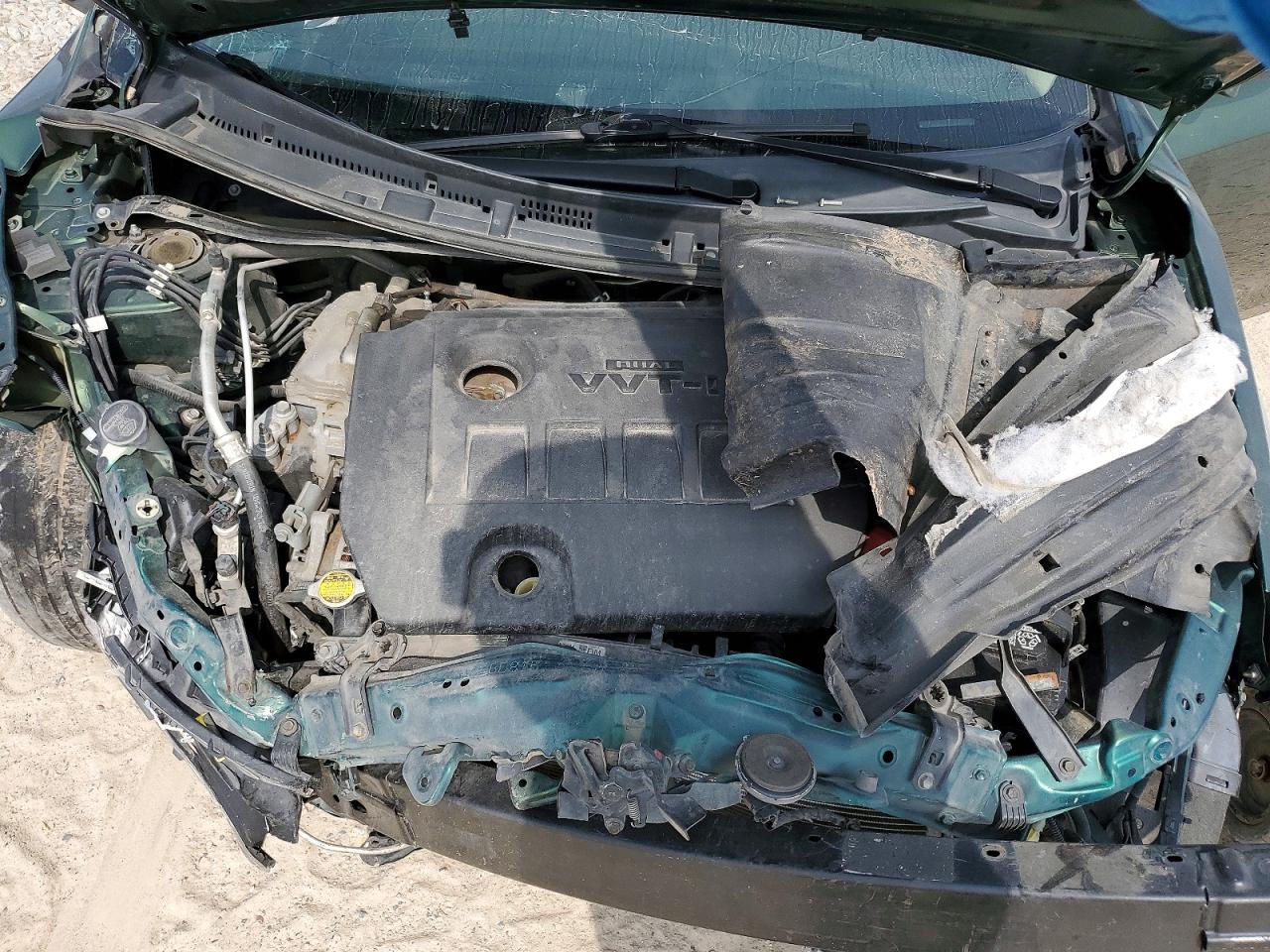2015 Toyota Corolla Le Зеленый vin: 2T1BURHE4FC450167