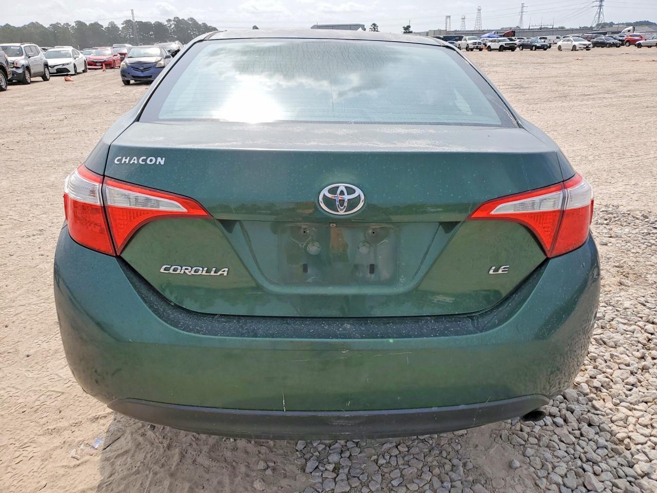 2015 Toyota Corolla Le Зеленый vin: 2T1BURHE4FC450167