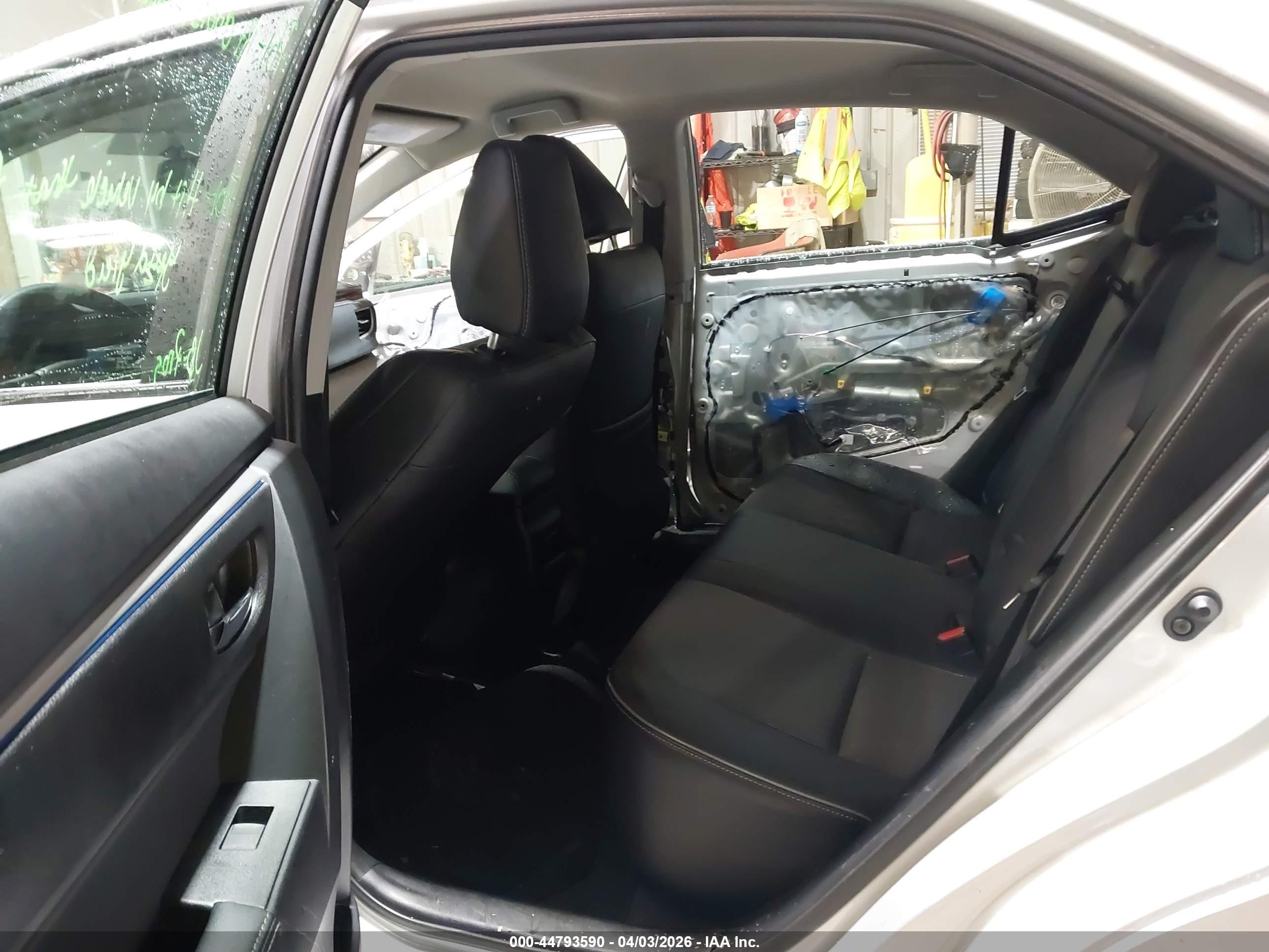 2015 Toyota Corolla S Plus Gray vin: 2T1BURHE4FC453635