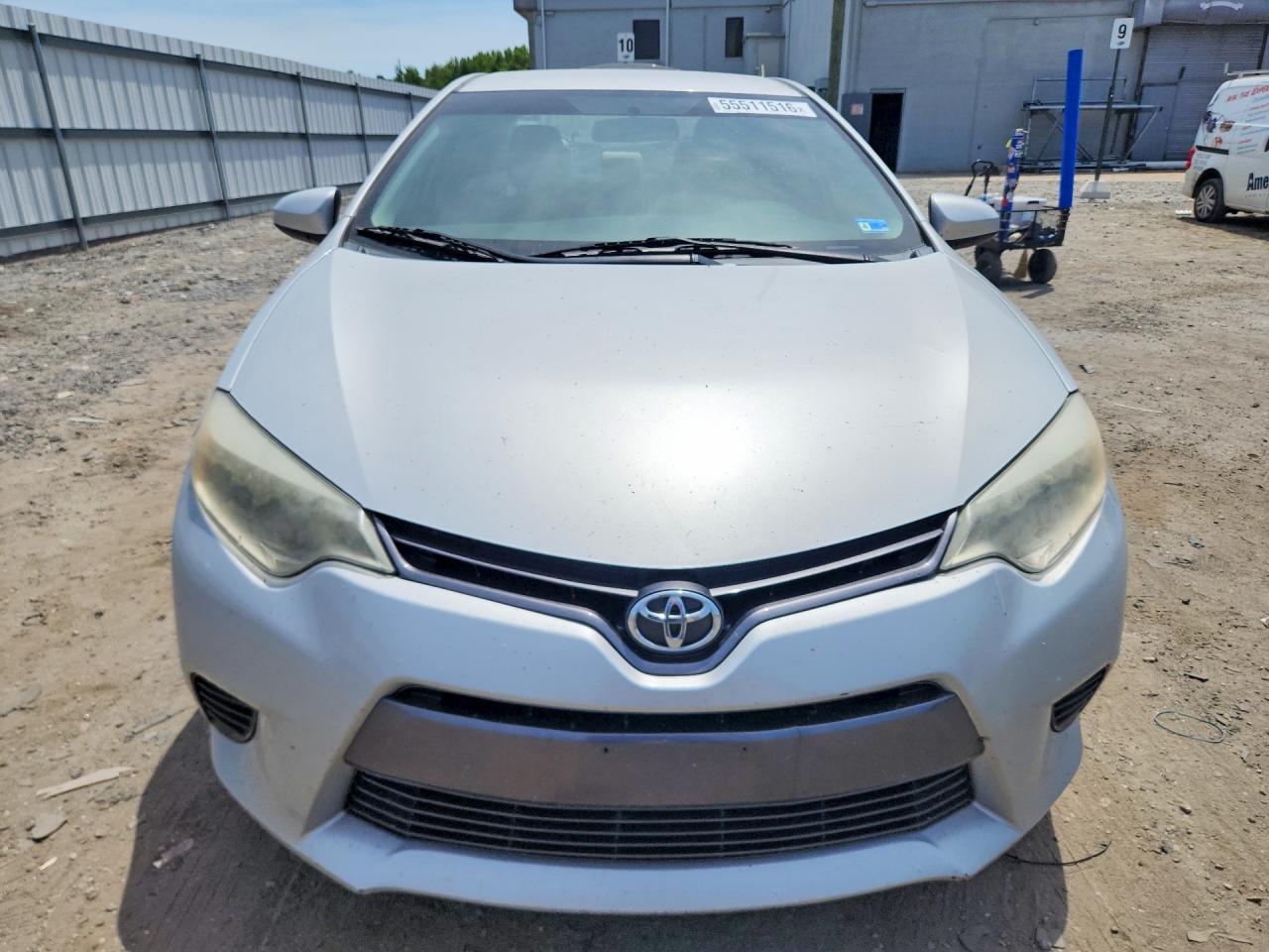 2015 Toyota Corolla Le Серебряный vin: 2T1BURHE4FC464909