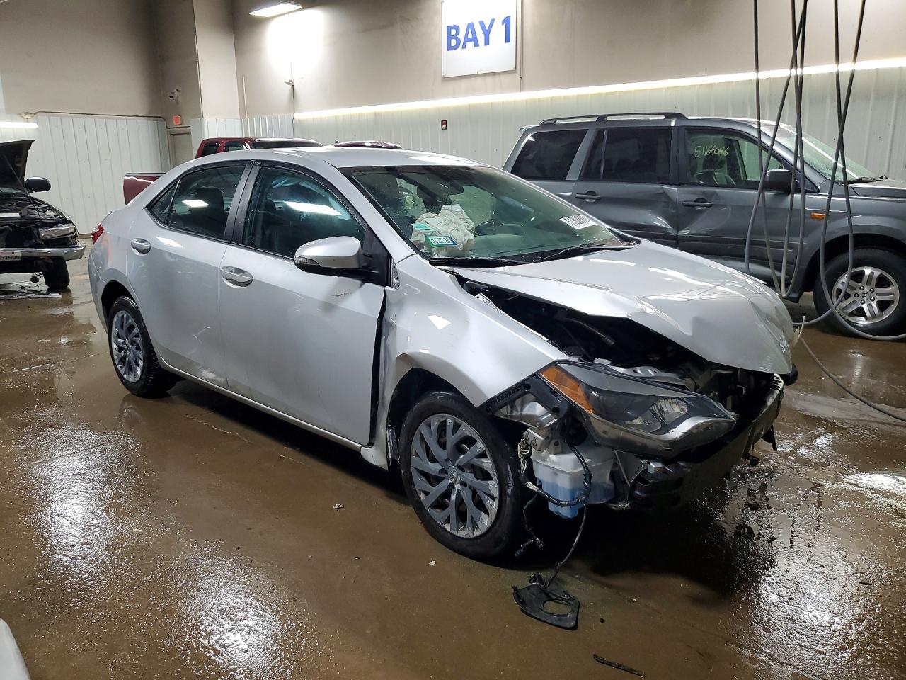 2015 Toyota Corolla S Plus Серебряный vin: 2T1BURHE4FC466806