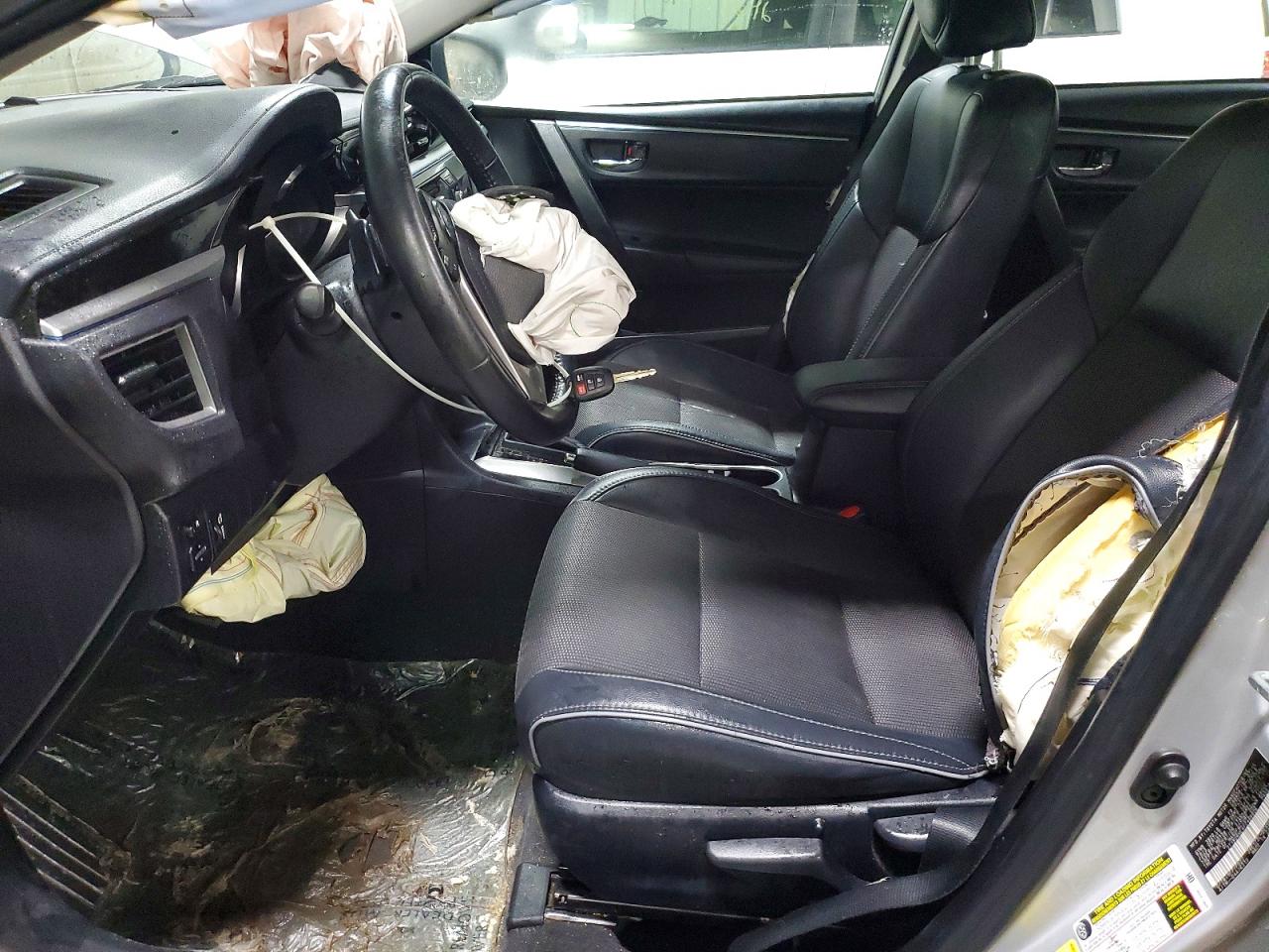 2015 Toyota Corolla S Plus Серебряный vin: 2T1BURHE4FC466806