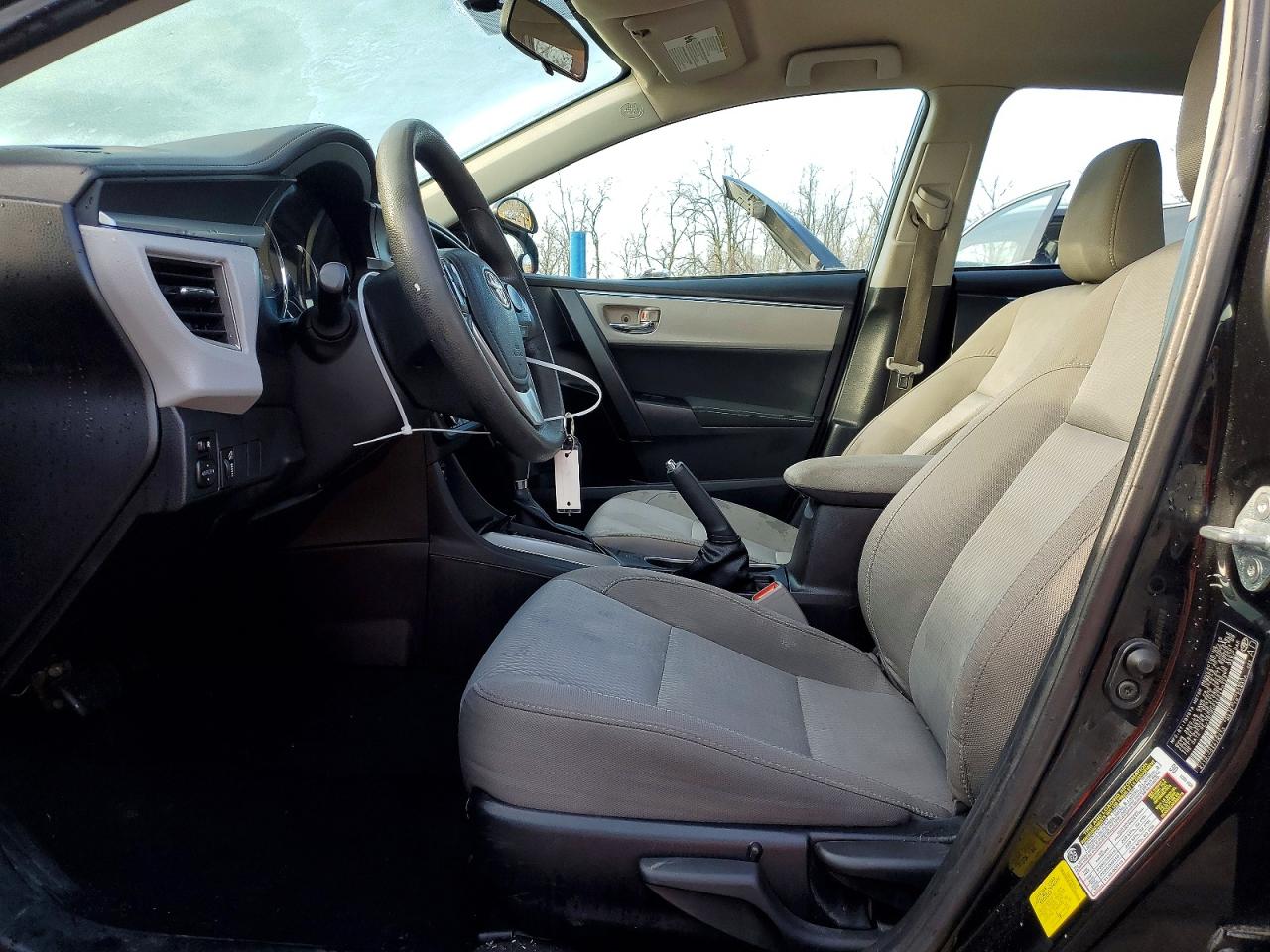 2015 Toyota Corolla Le Black vin: 2T1BURHE4FC470127
