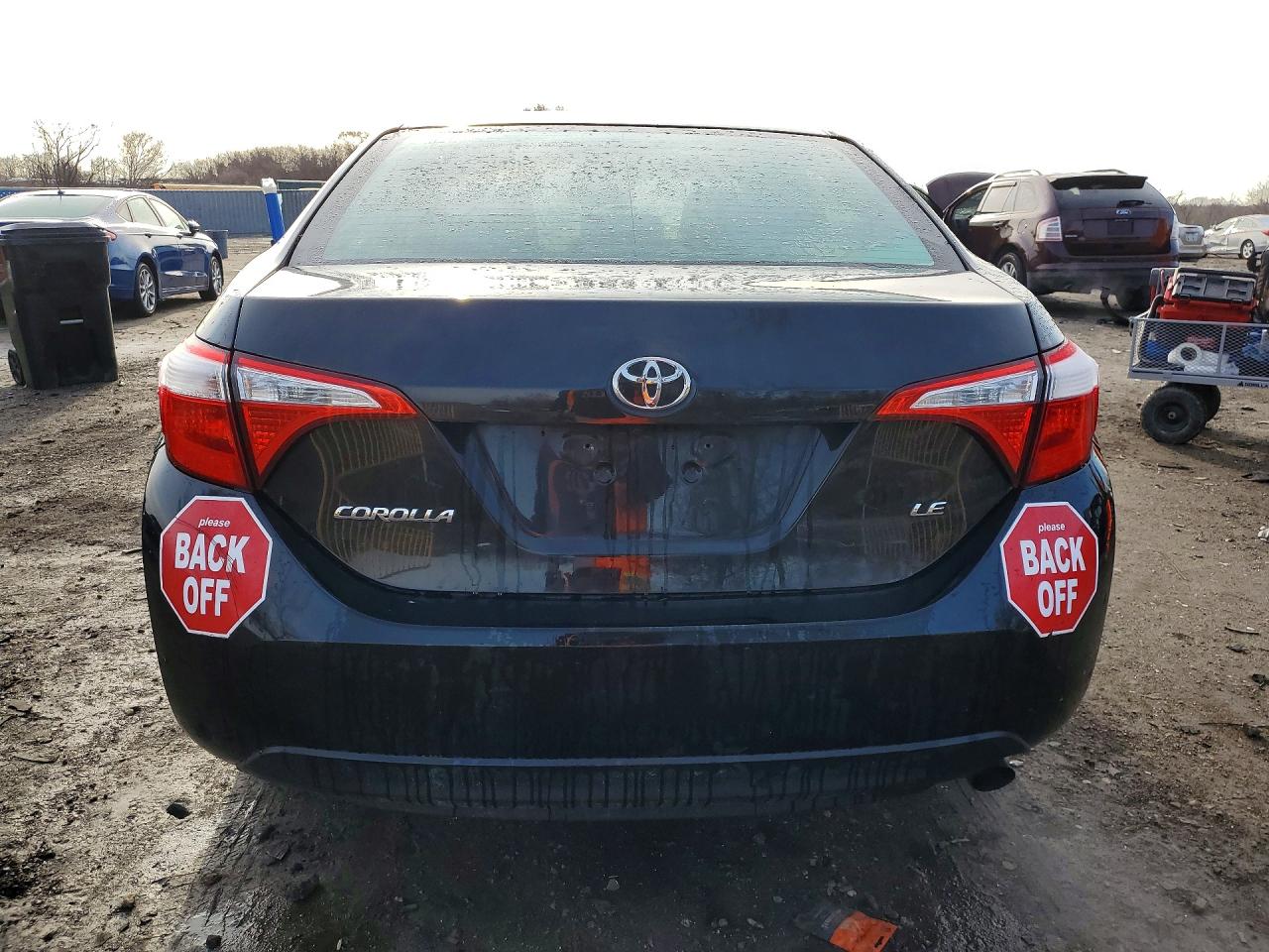 2015 Toyota Corolla Le Black vin: 2T1BURHE4FC470127