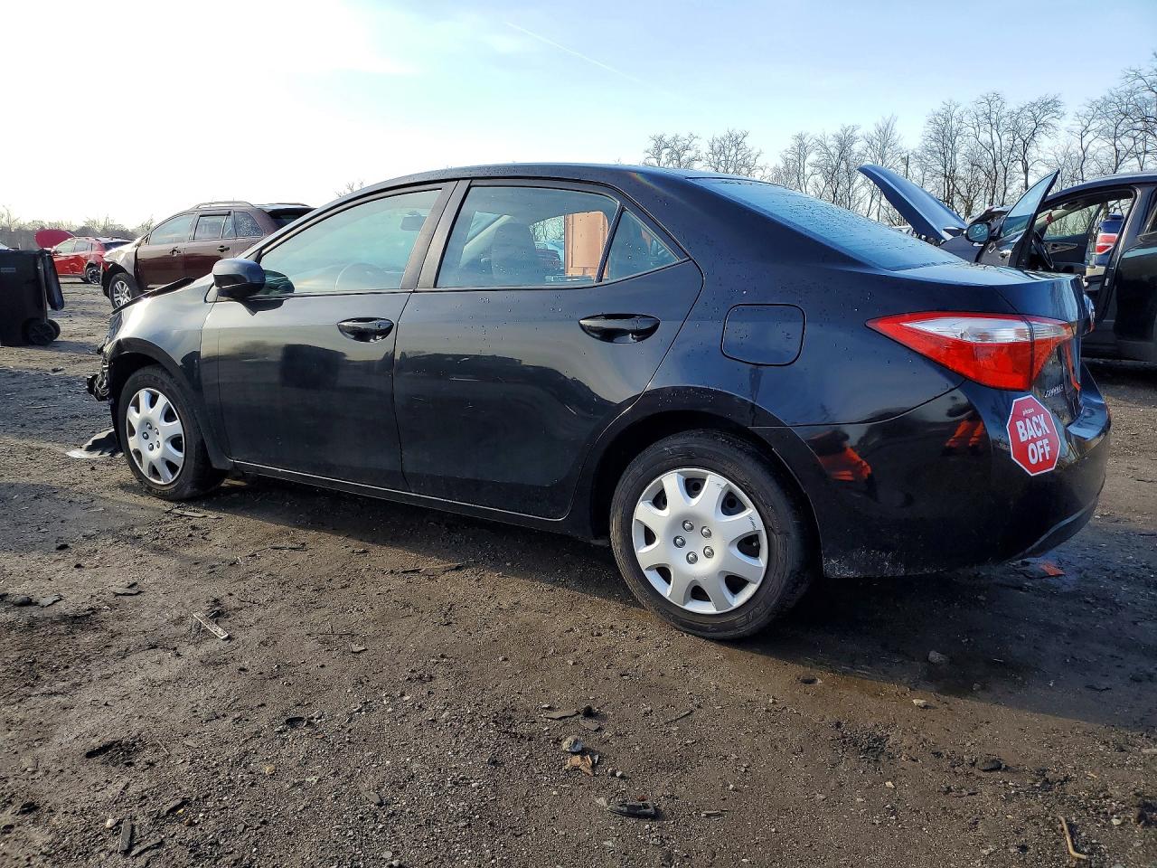 2015 Toyota Corolla Le Black vin: 2T1BURHE4FC470127