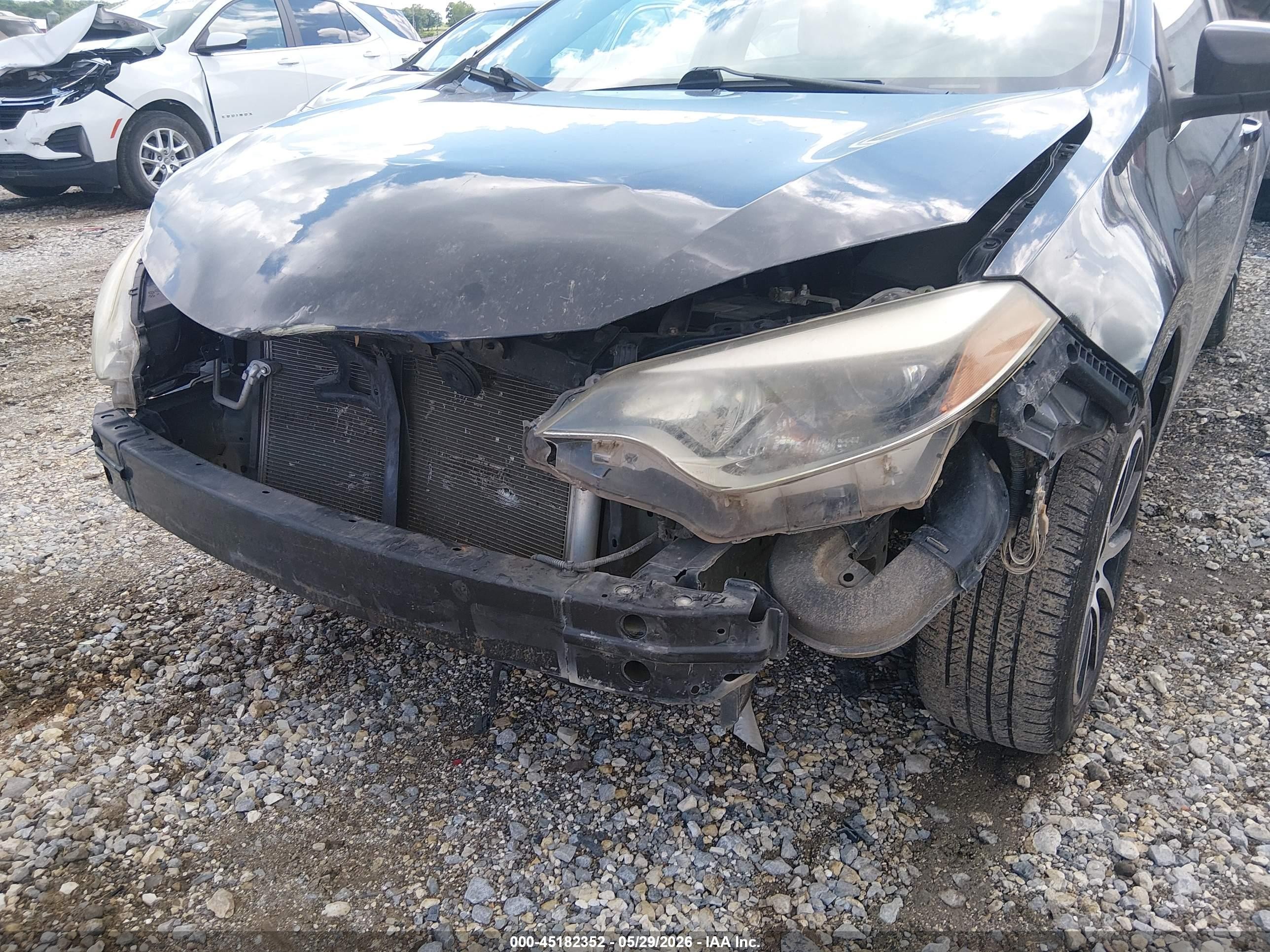 2016 Toyota Corolla Le Black vin: 2T1BURHE4GC603101