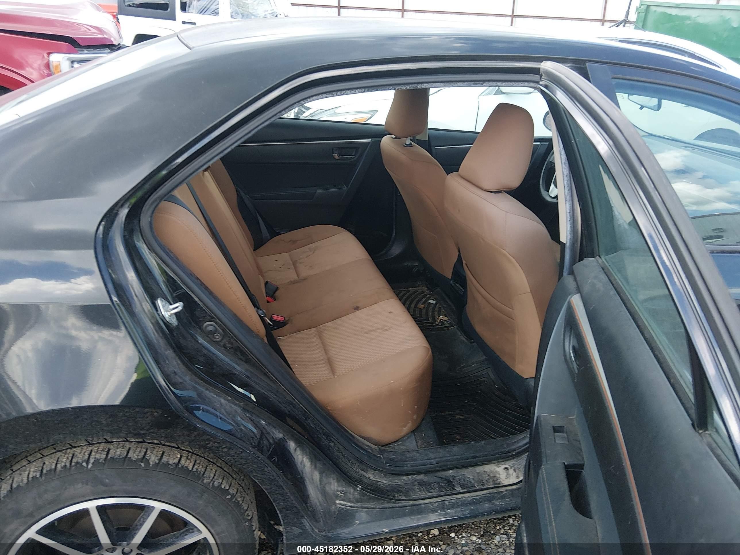 2016 Toyota Corolla Le Black vin: 2T1BURHE4GC603101