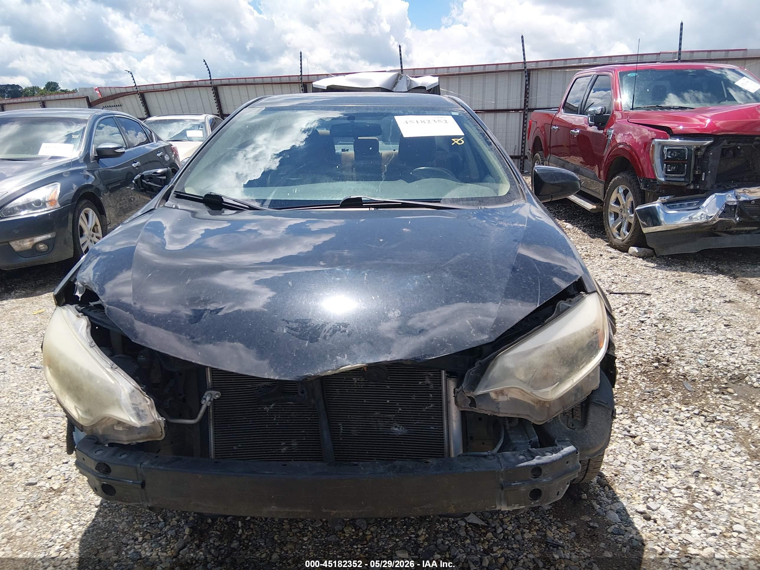 2016 Toyota Corolla Le Black vin: 2T1BURHE4GC603101