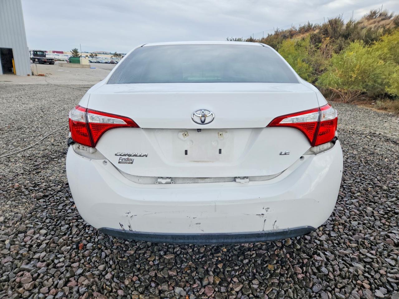 2016 Toyota Corolla Le Белый vin: 2T1BURHE4GC629083