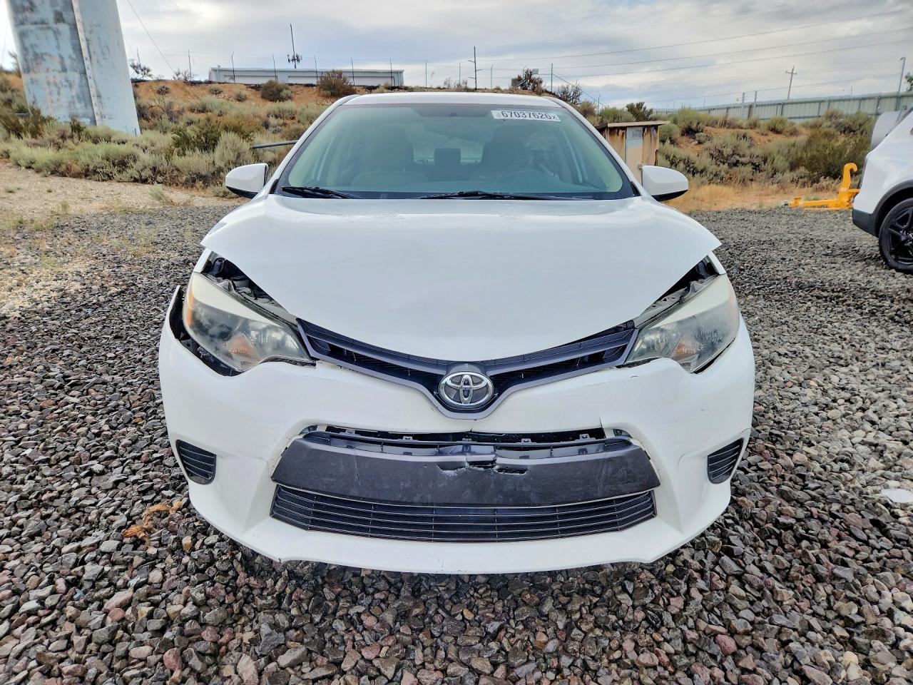 2016 Toyota Corolla Le Белый vin: 2T1BURHE4GC629083