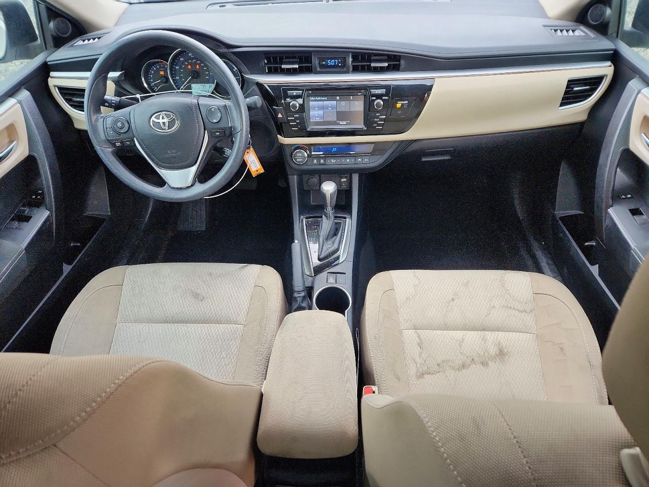 2016 Toyota Corolla Le Белый vin: 2T1BURHE4GC629083