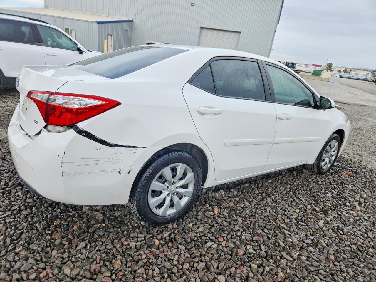 2016 Toyota Corolla Le Белый vin: 2T1BURHE4GC629083