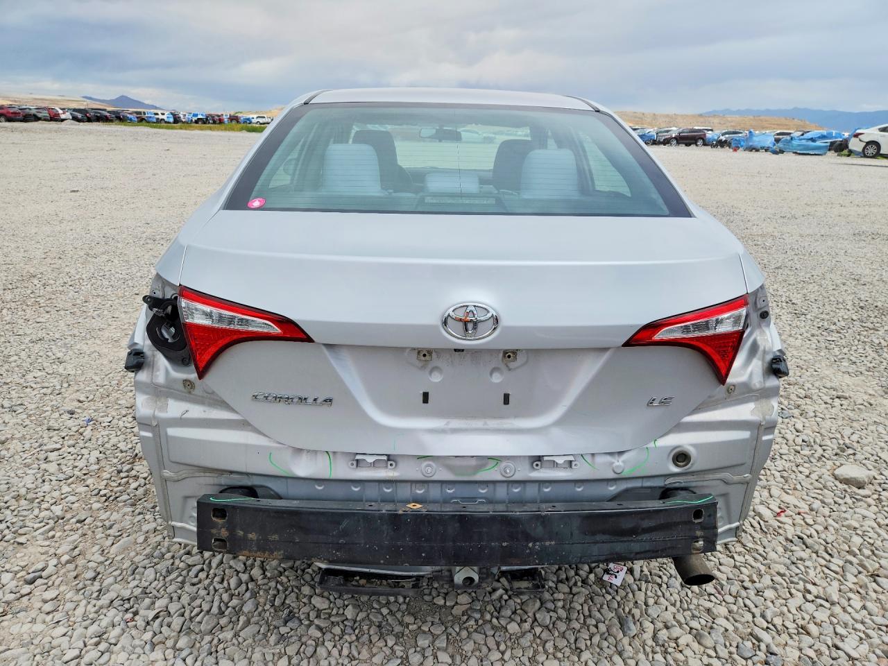 2016 Toyota Corolla Le Silver vin: 2T1BURHE4GC641895