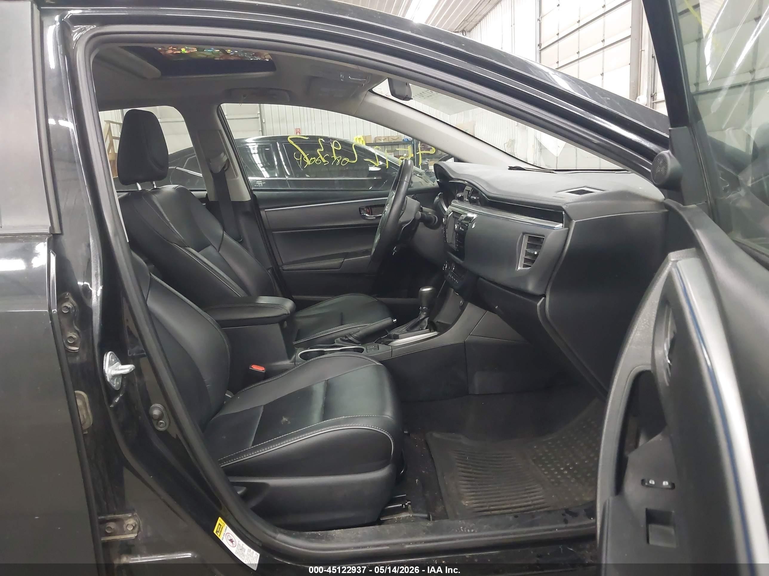 2016 Toyota Corolla S Premium Black vin: 2T1BURHE4GC682625