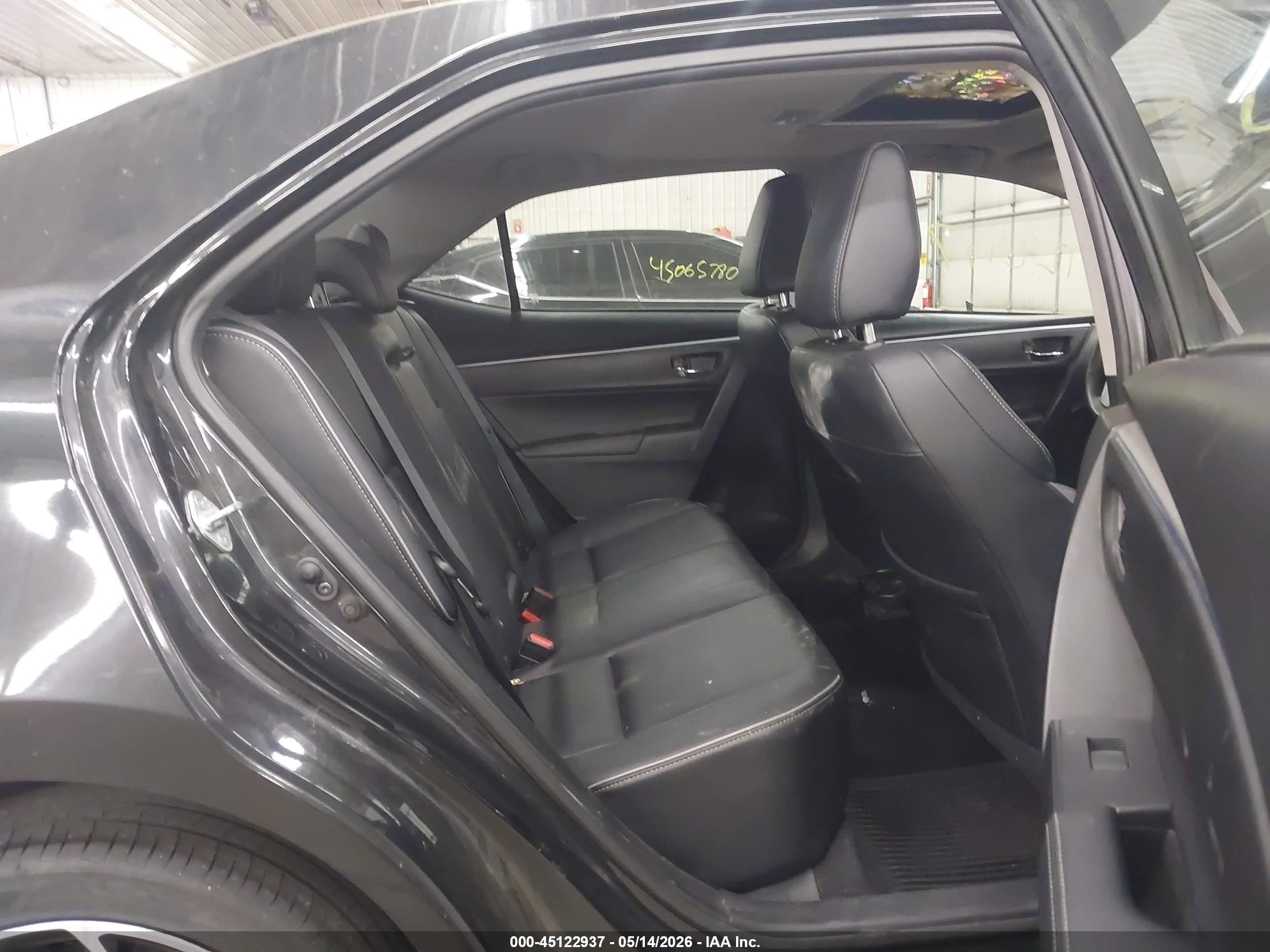 2016 Toyota Corolla S Premium Black vin: 2T1BURHE4GC682625