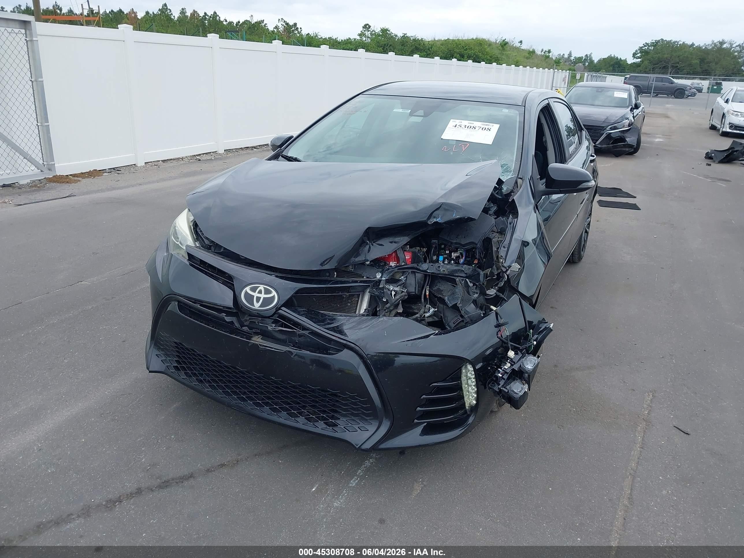 2017 Toyota Corolla Se Black vin: 2T1BURHE4HC748169