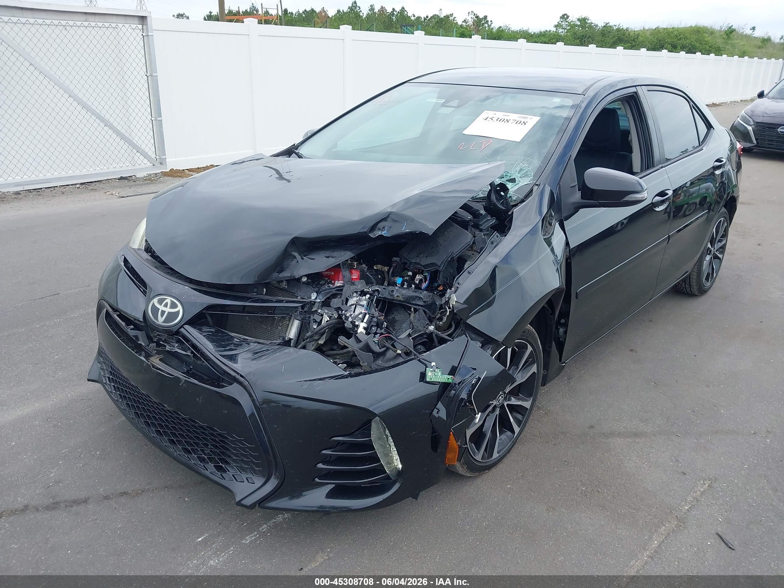 2017 Toyota Corolla Se Black vin: 2T1BURHE4HC748169