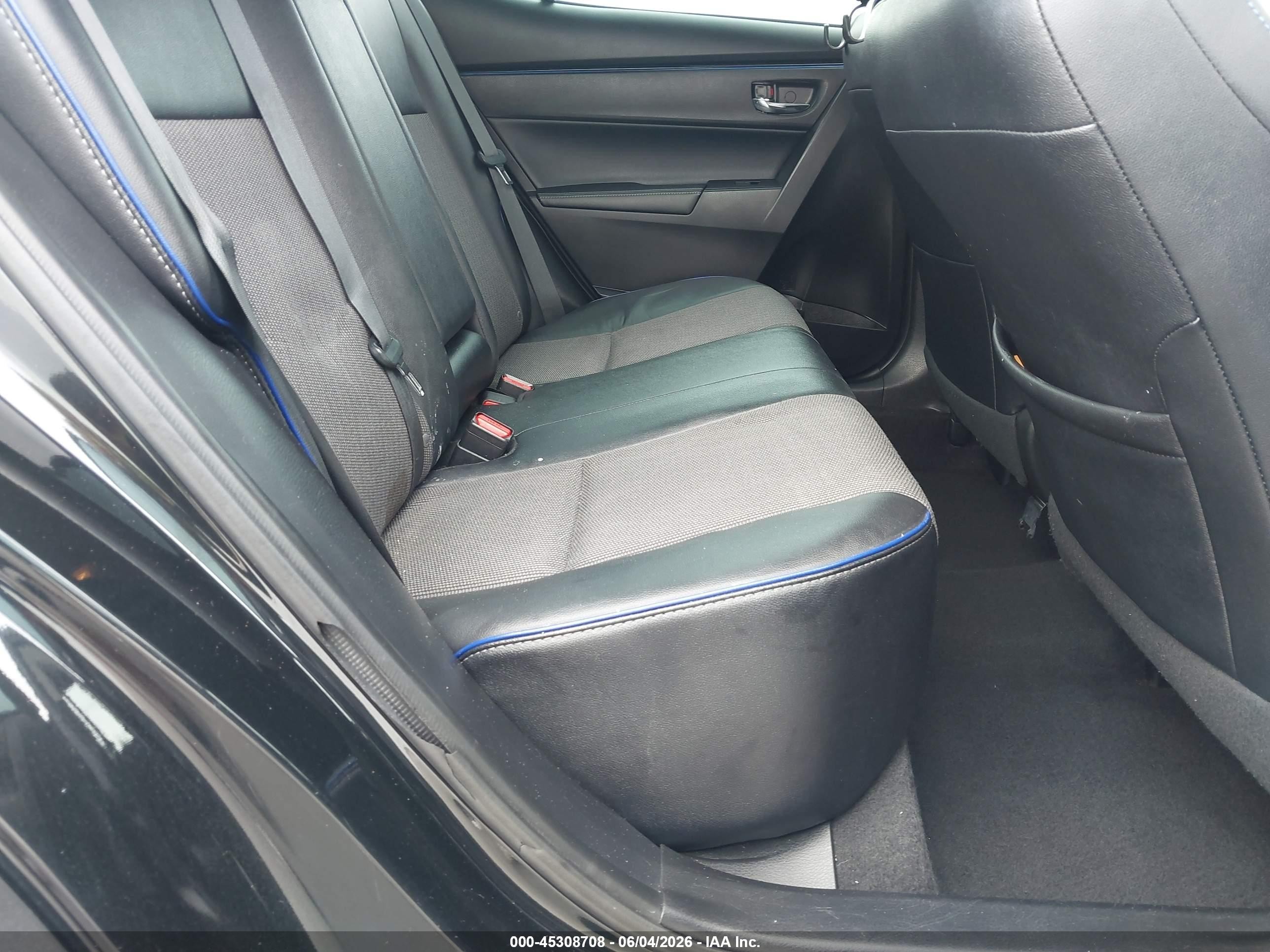 2017 Toyota Corolla Se Black vin: 2T1BURHE4HC748169