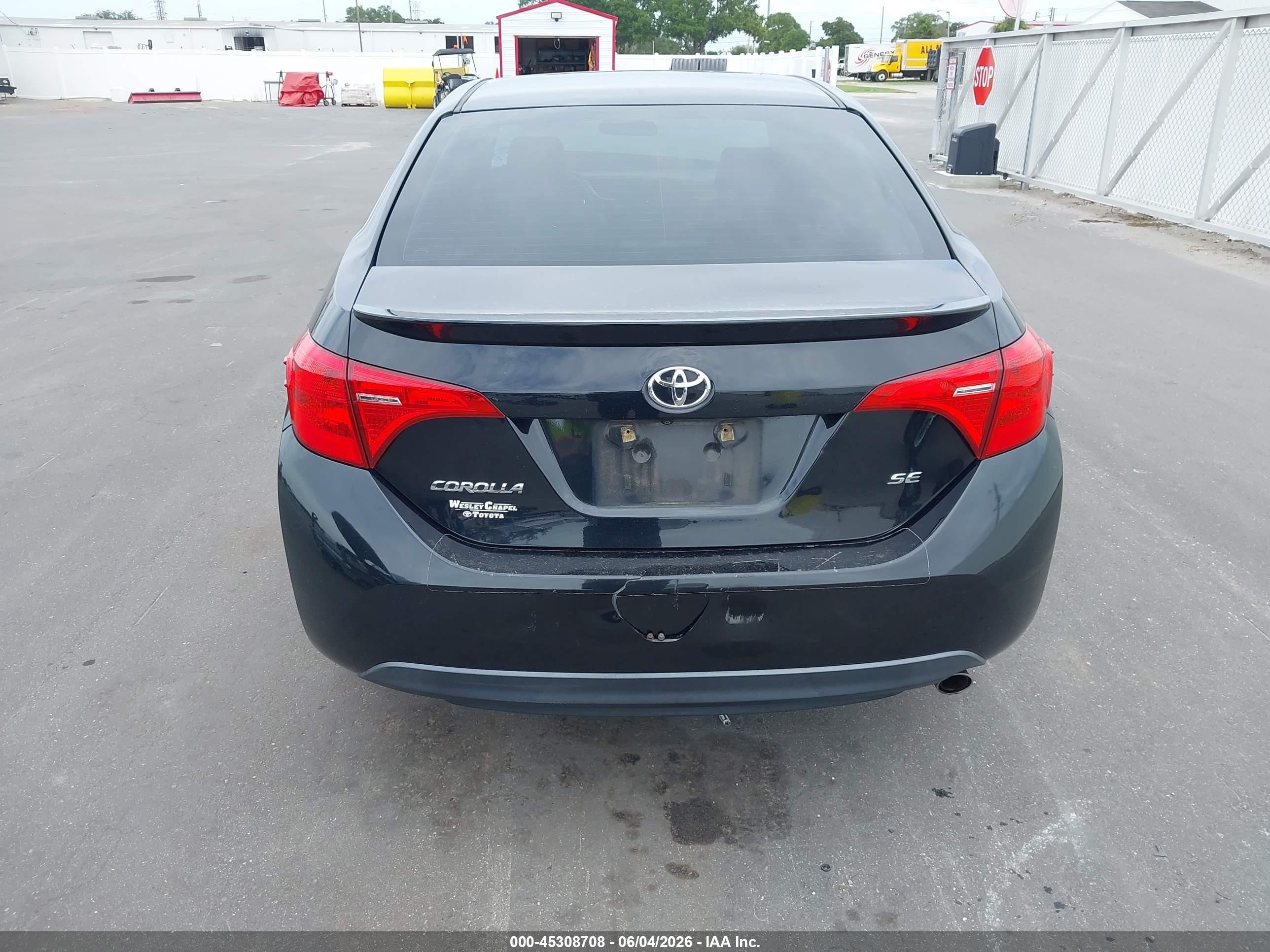 2017 Toyota Corolla Se Black vin: 2T1BURHE4HC748169