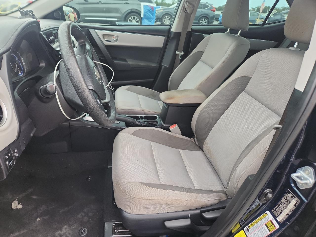 2017 Toyota Corolla Le Blue vin: 2T1BURHE4HC855898