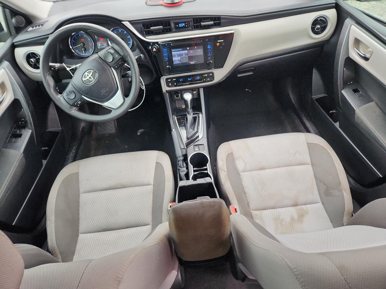 2017 Toyota Corolla Le Blue vin: 2T1BURHE4HC855898