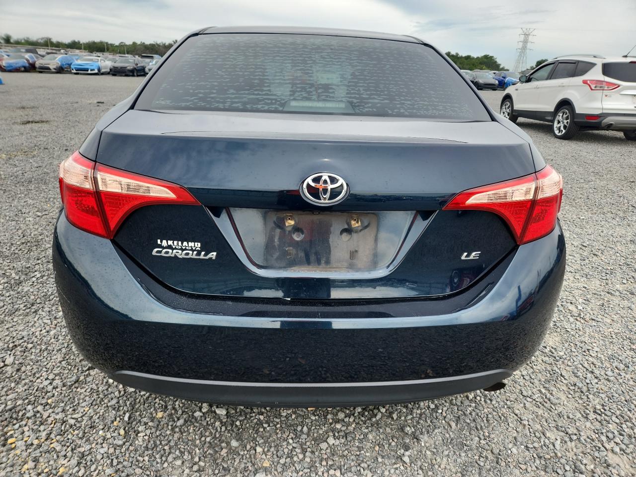 2017 Toyota Corolla Le Blue vin: 2T1BURHE4HC855898