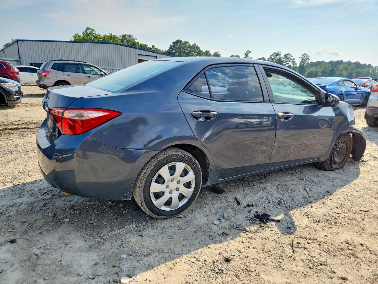 2017 Toyota Corolla Le Gray vin: 2T1BURHE4HC904419