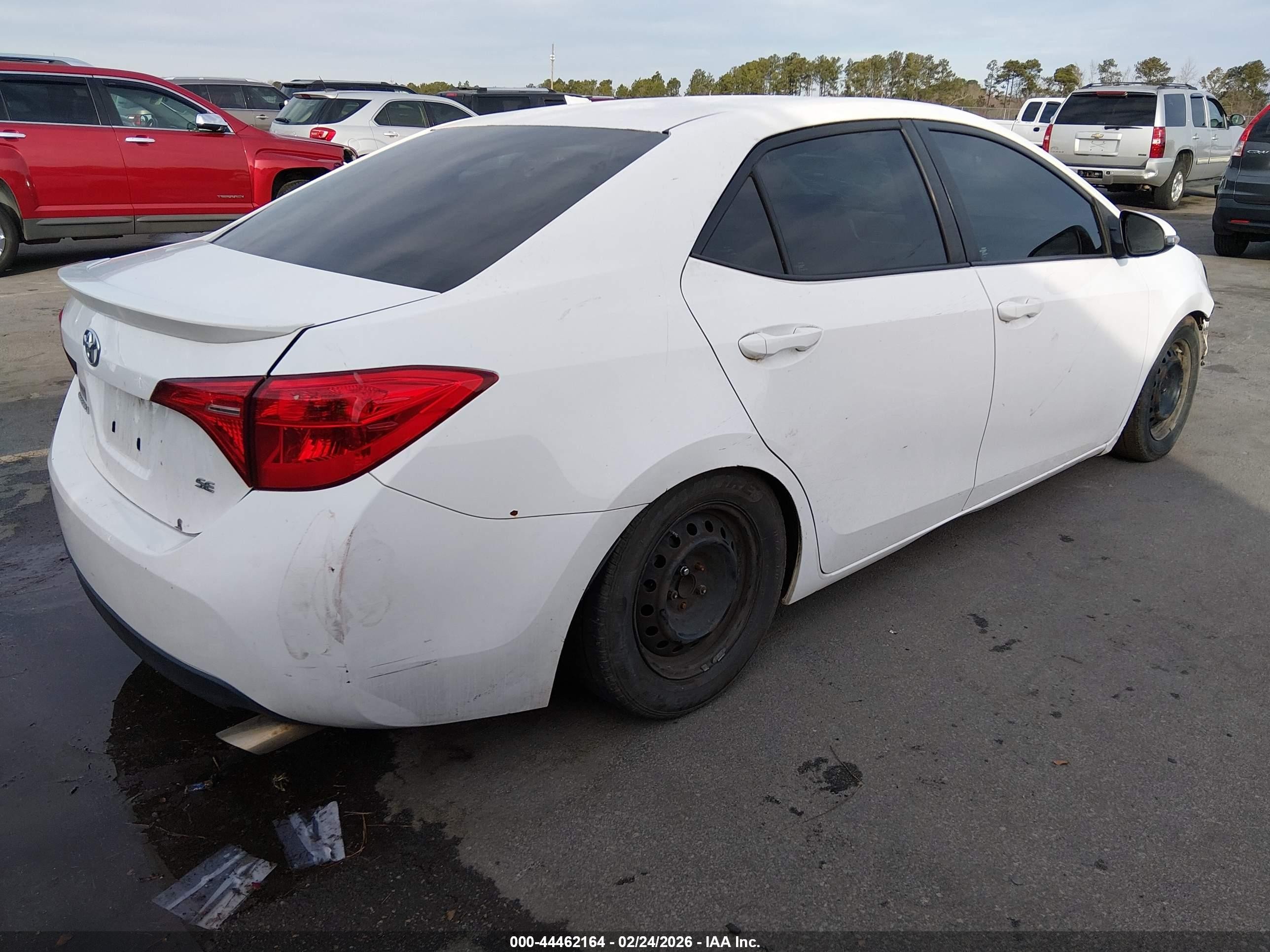 2017 Toyota Corolla Se White vin: 2T1BURHE4HC909328