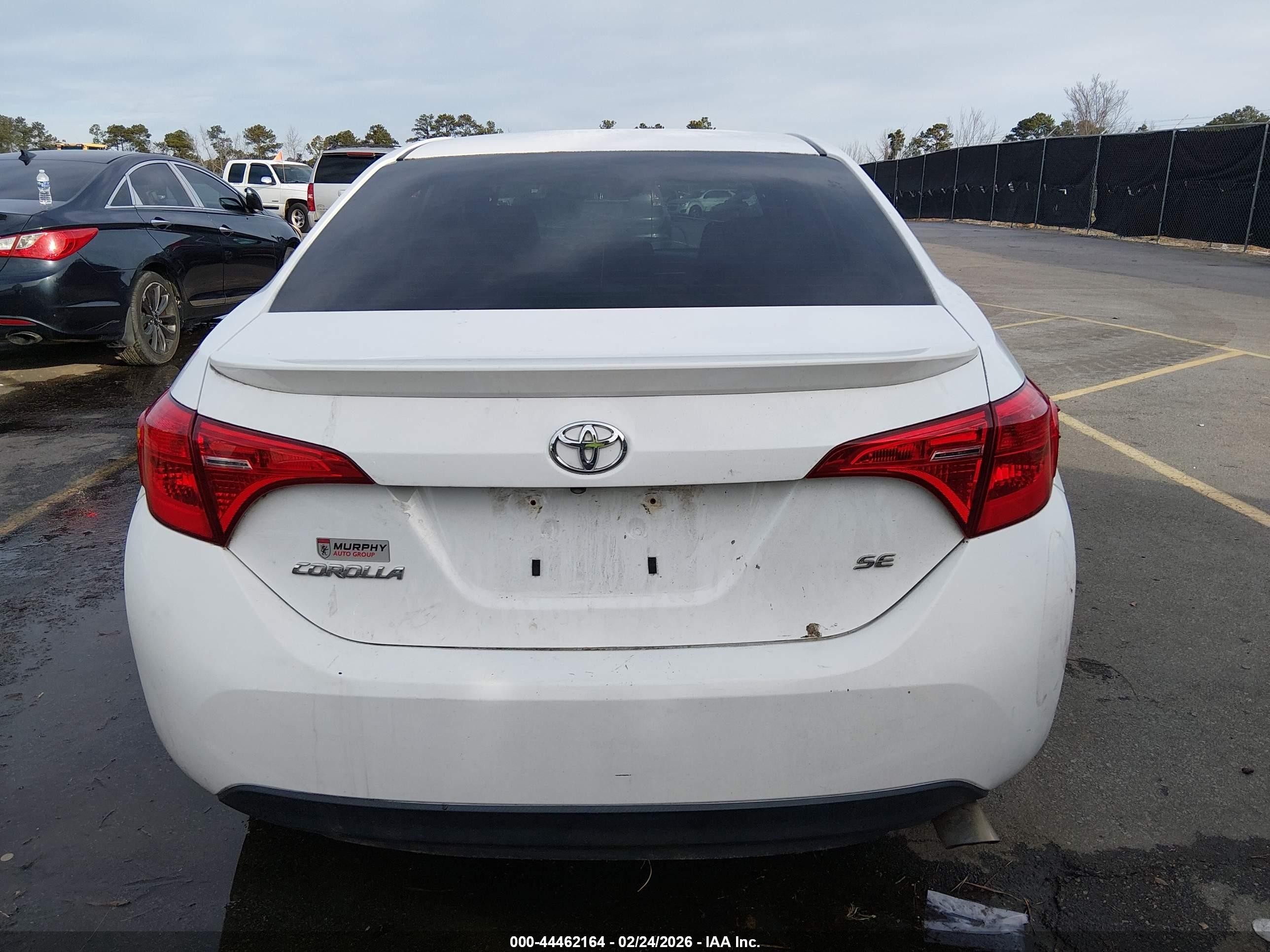 2017 Toyota Corolla Se White vin: 2T1BURHE4HC909328