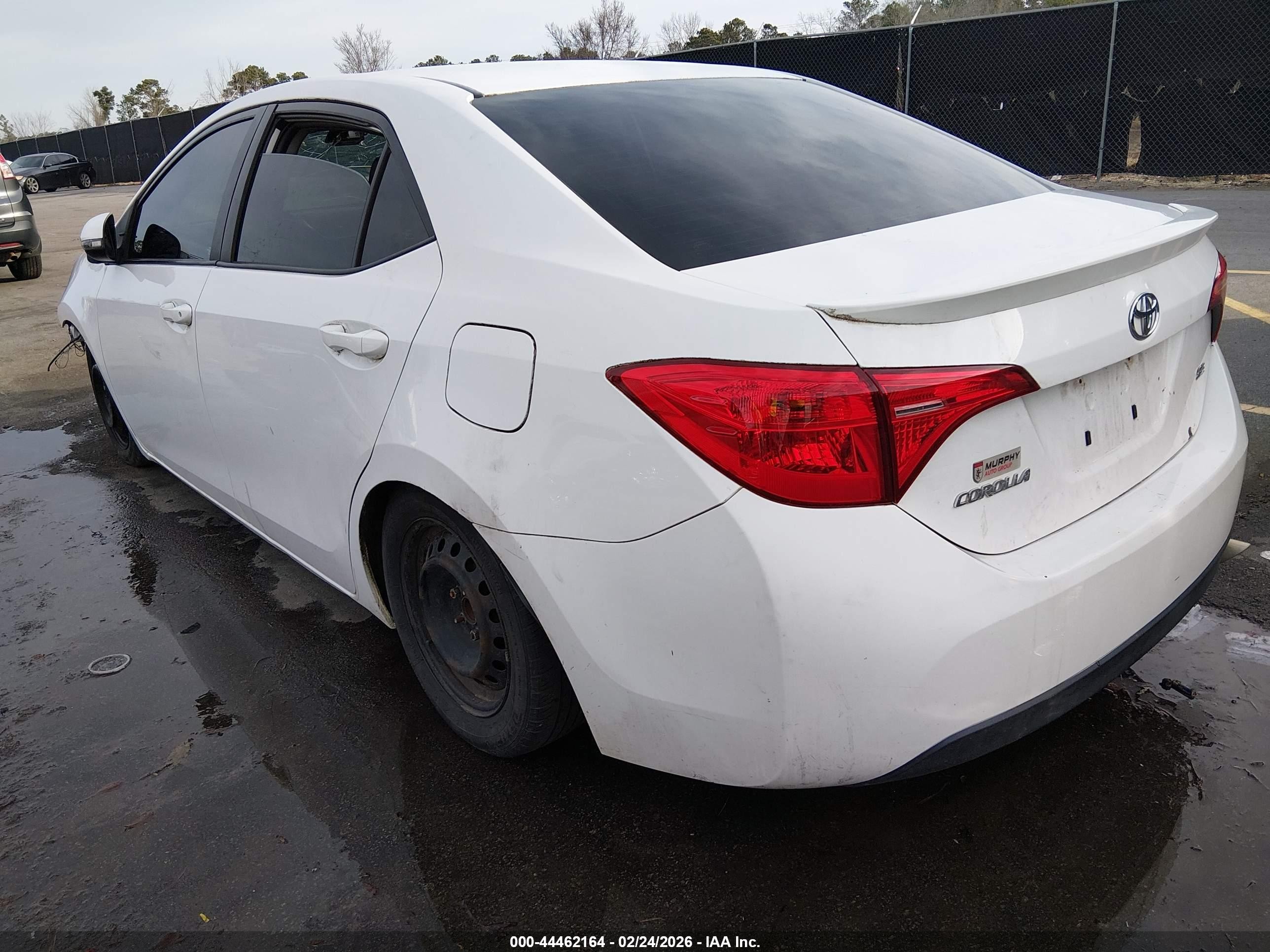 2017 Toyota Corolla Se White vin: 2T1BURHE4HC909328