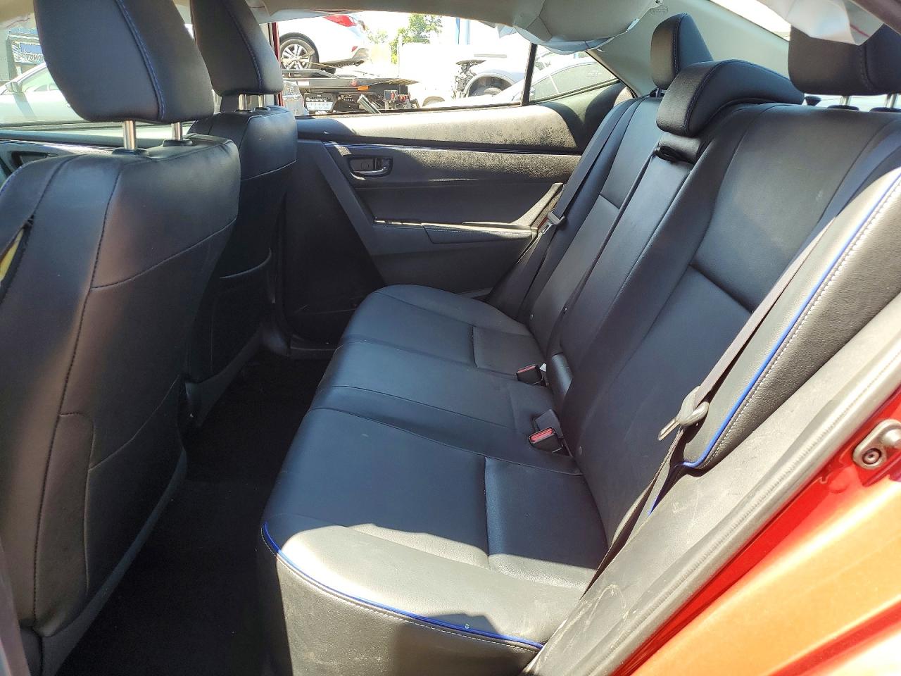 2017 Toyota Corolla Xse Red vin: 2T1BURHE4HC910446