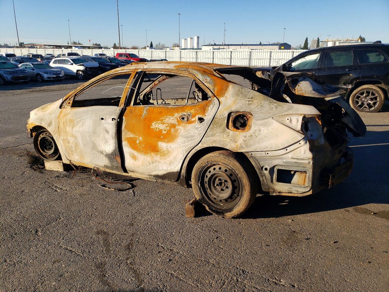 2018 Toyota Corolla L Burn vin: 2T1BURHE4JC093078
