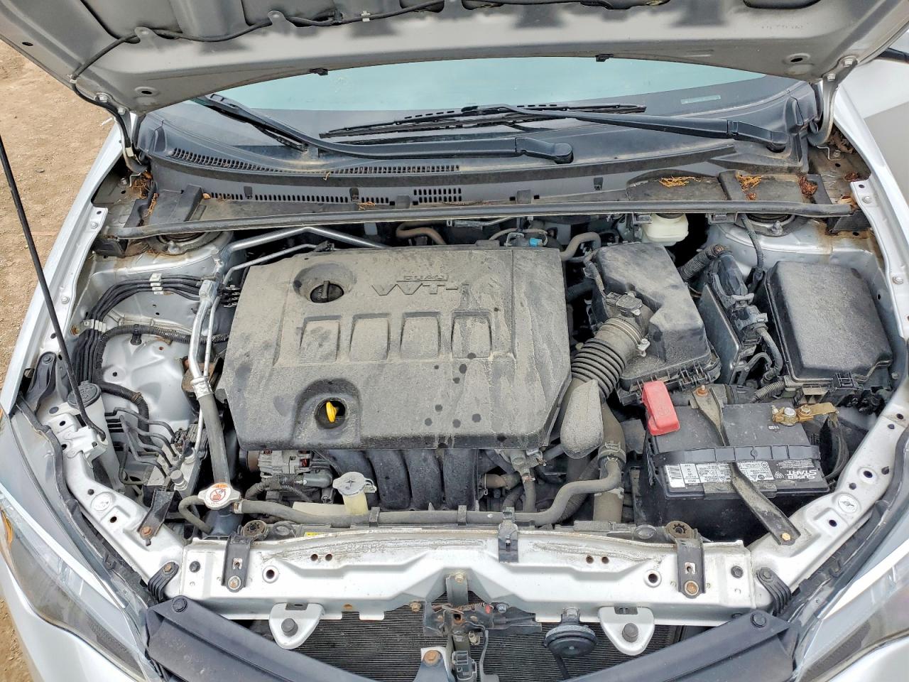 2019 Toyota Corolla Le Silver vin: 2T1BURHE4KC154401