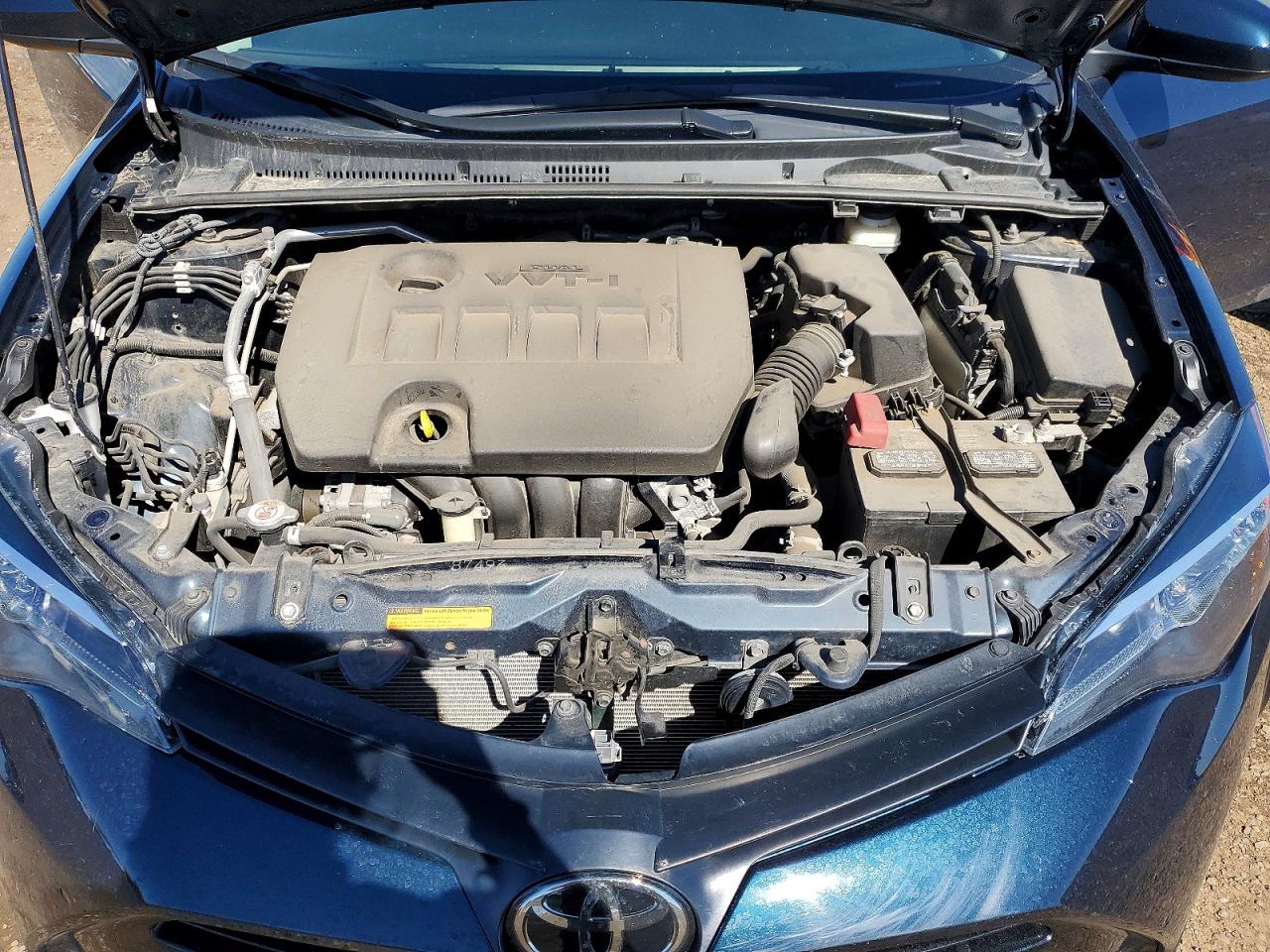 2019 Toyota Corolla L Blue vin: 2T1BURHE4KC159310