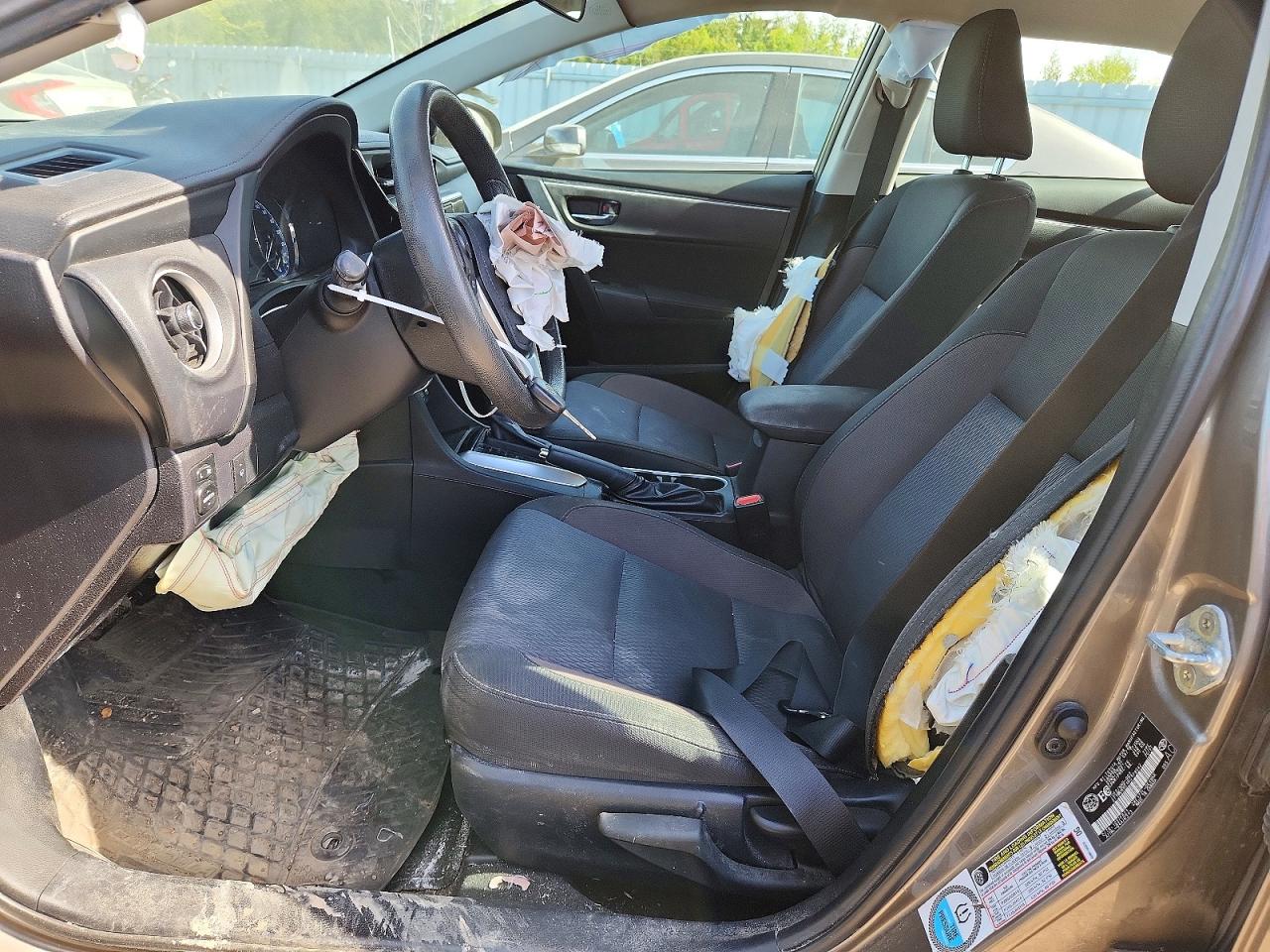 2019 Toyota Corolla L Серый vin: 2T1BURHE4KC179542