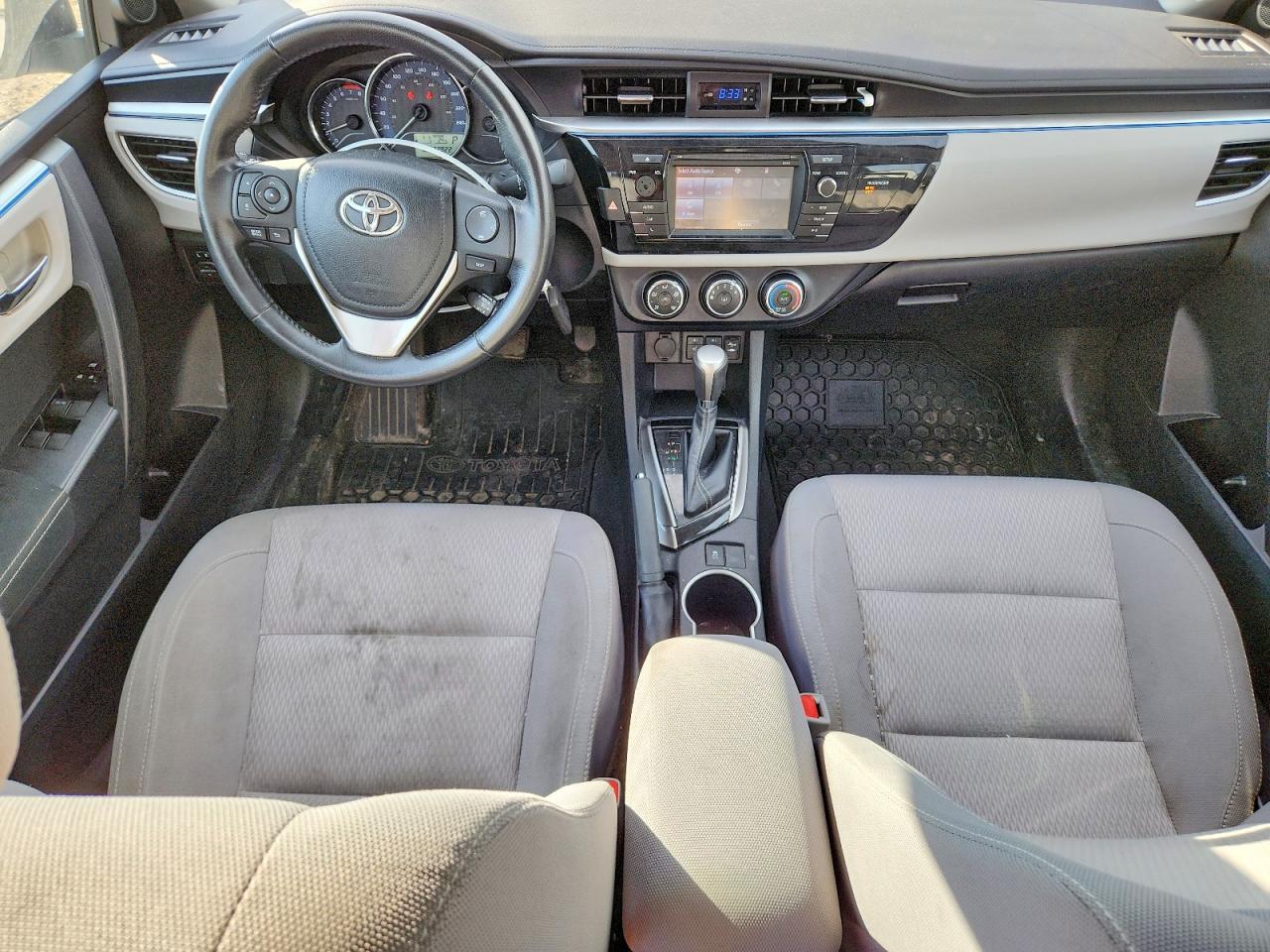 2014 Toyota Corolla L Silver vin: 2T1BURHE5EC000235