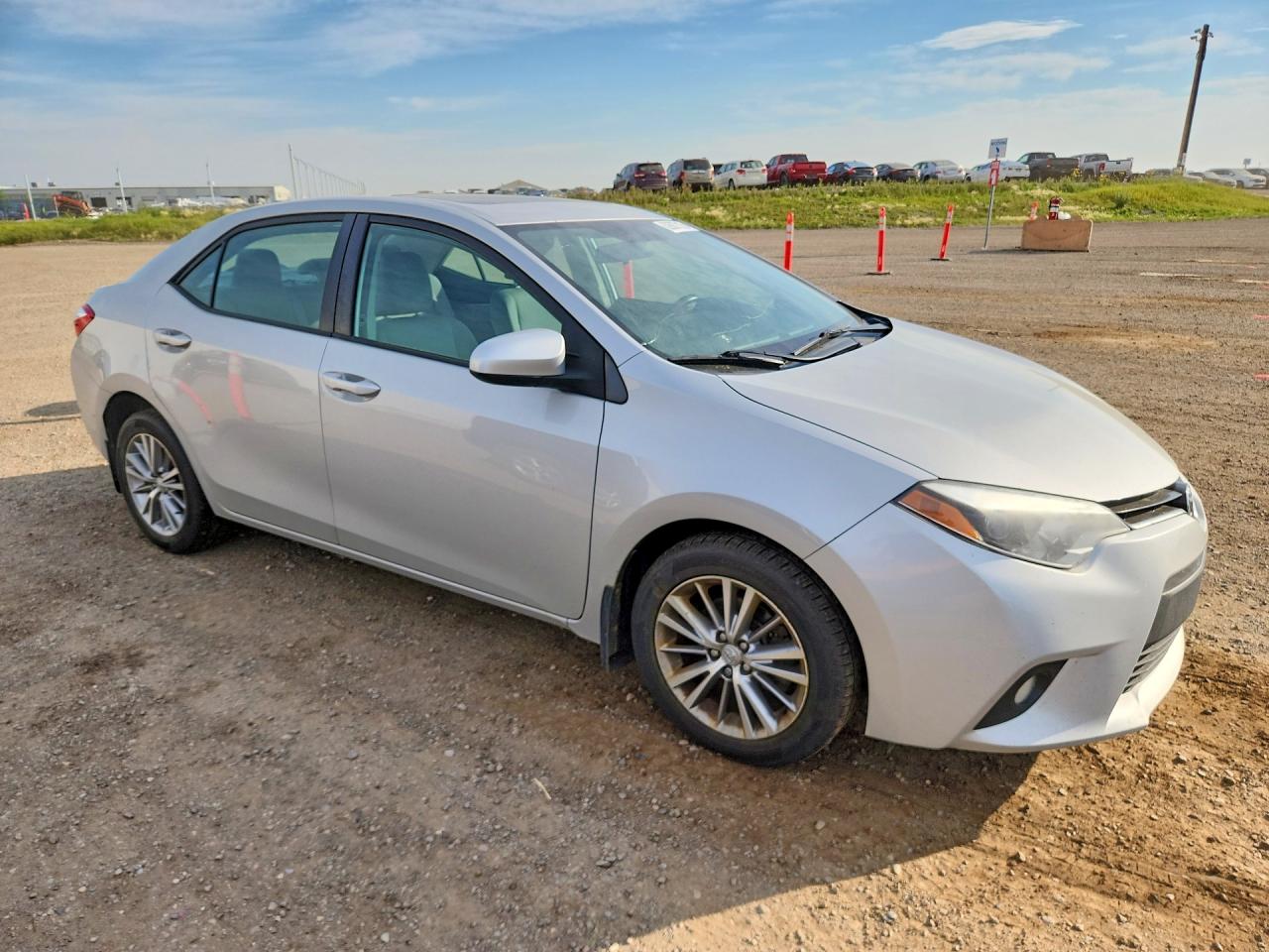 2014 Toyota Corolla L Silver vin: 2T1BURHE5EC000235