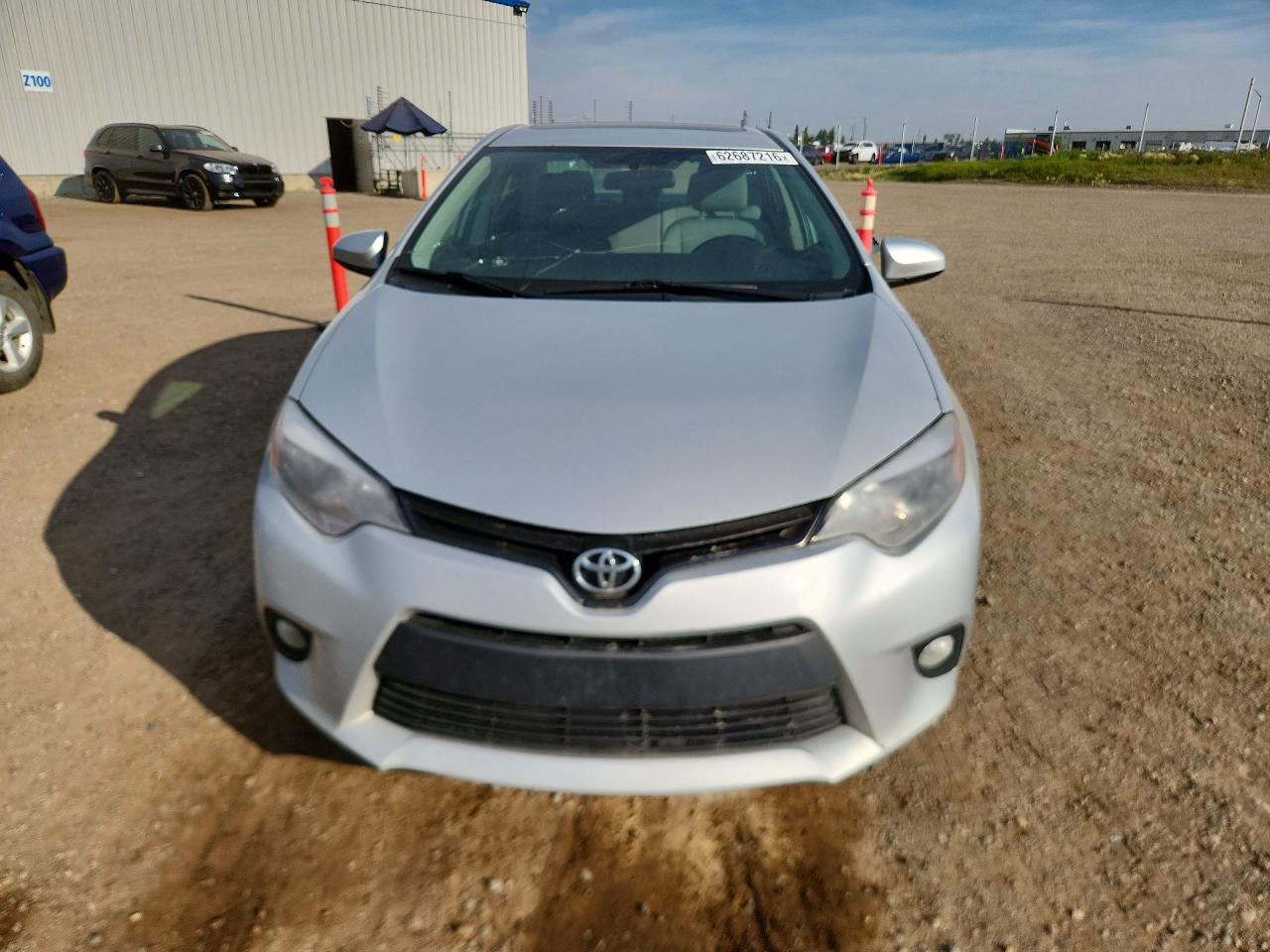 2014 Toyota Corolla L Silver vin: 2T1BURHE5EC000235
