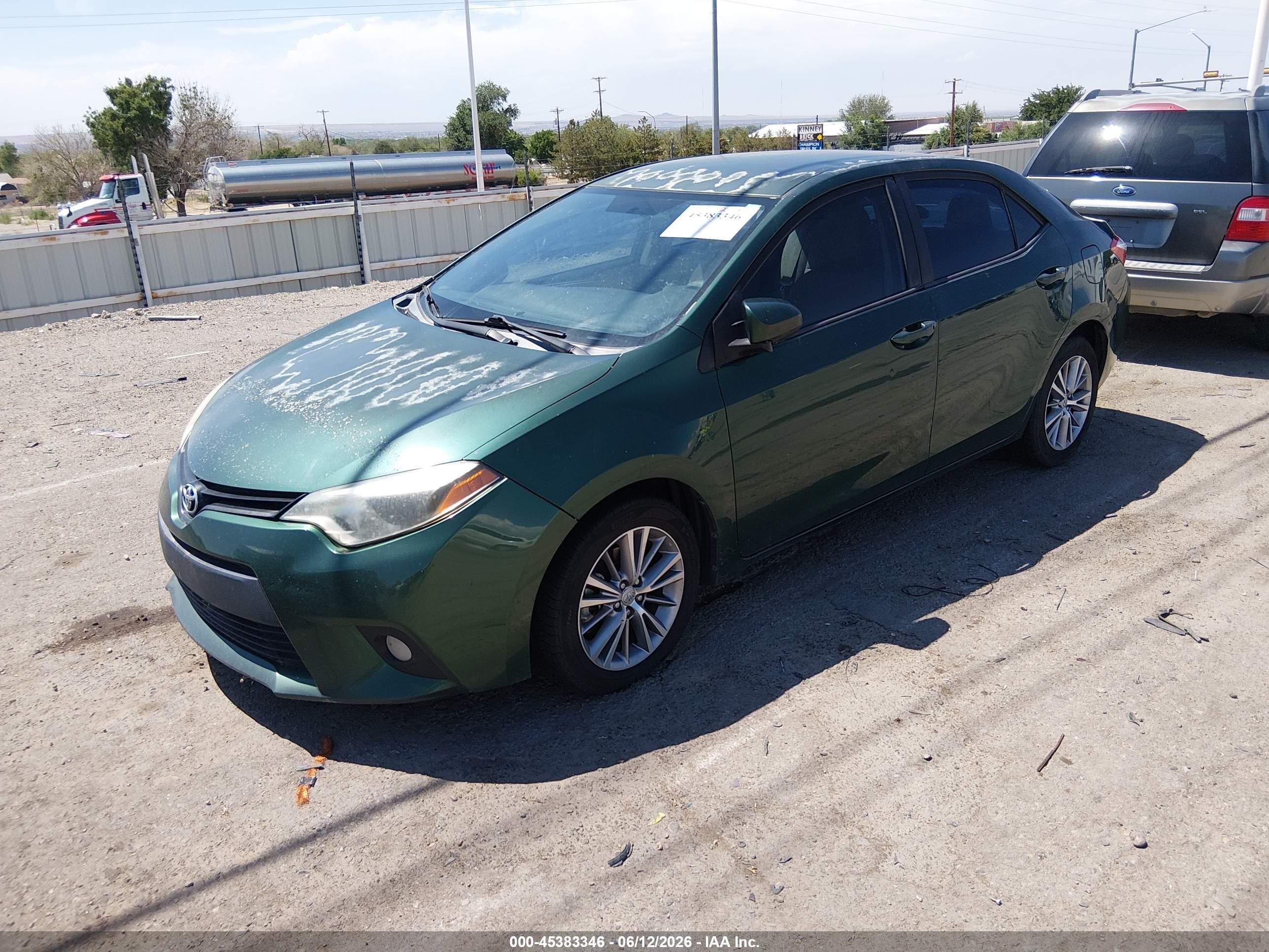 2014 Toyota Corolla Le Plus Зеленый vin: 2T1BURHE5EC008917