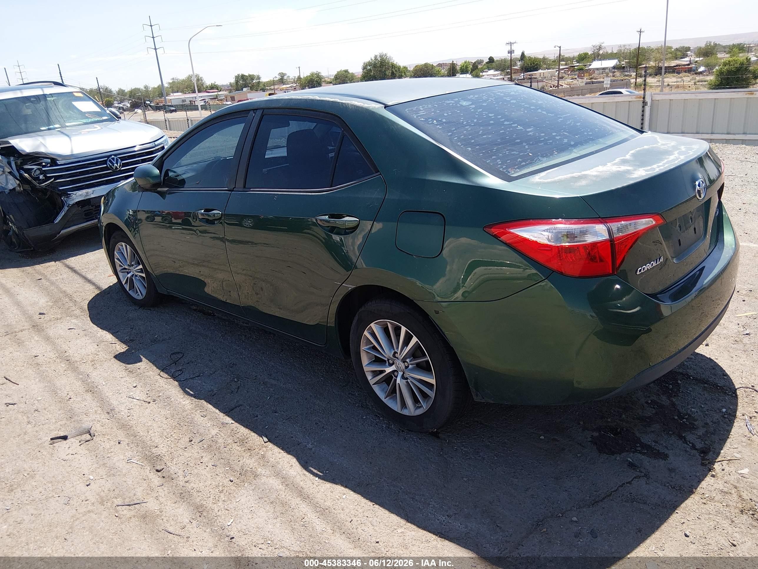 2014 Toyota Corolla Le Plus Зеленый vin: 2T1BURHE5EC008917
