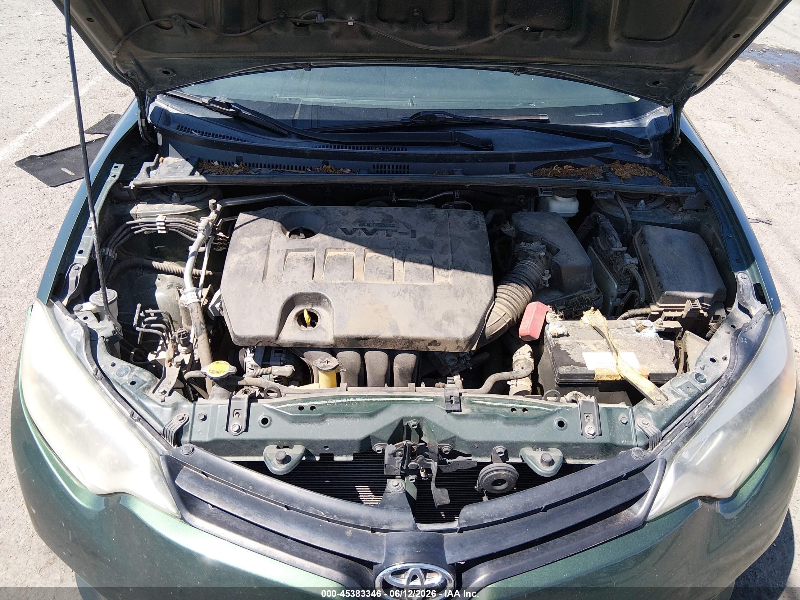 2014 Toyota Corolla Le Plus Зеленый vin: 2T1BURHE5EC008917