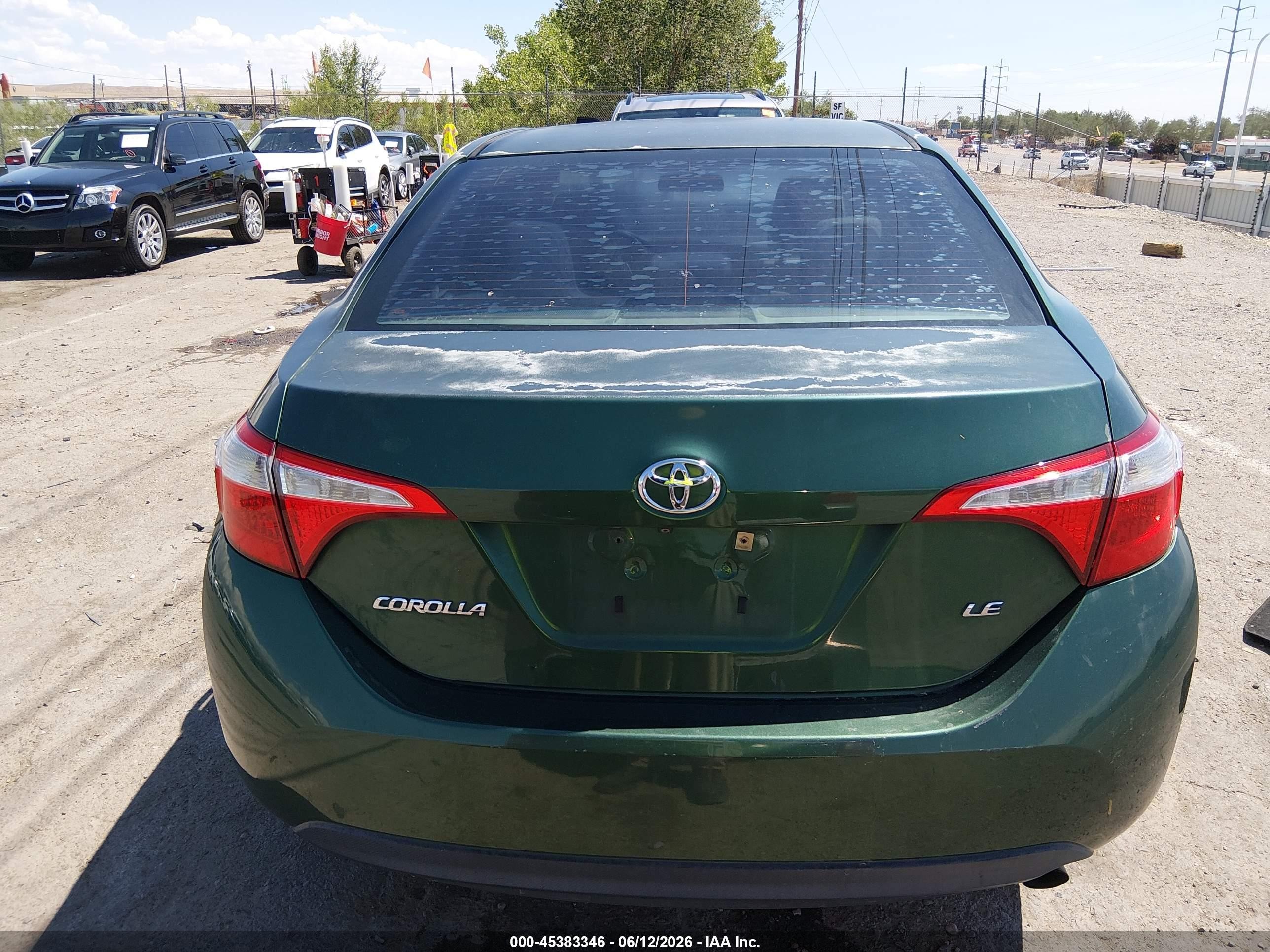 2014 Toyota Corolla Le Plus Зеленый vin: 2T1BURHE5EC008917