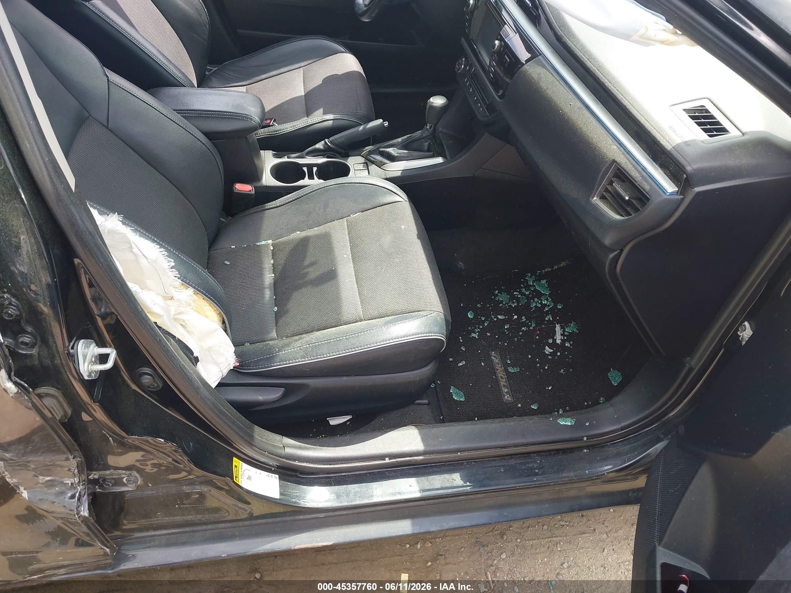 2014 Toyota Corolla S Plus Черный vin: 2T1BURHE5EC011428