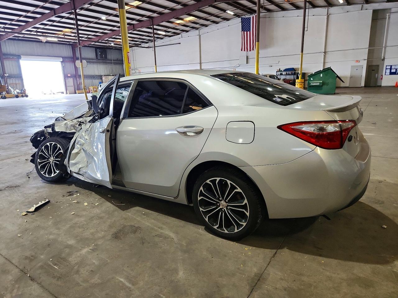 2014 Toyota Corolla S Plus Silver vin: 2T1BURHE5EC012790