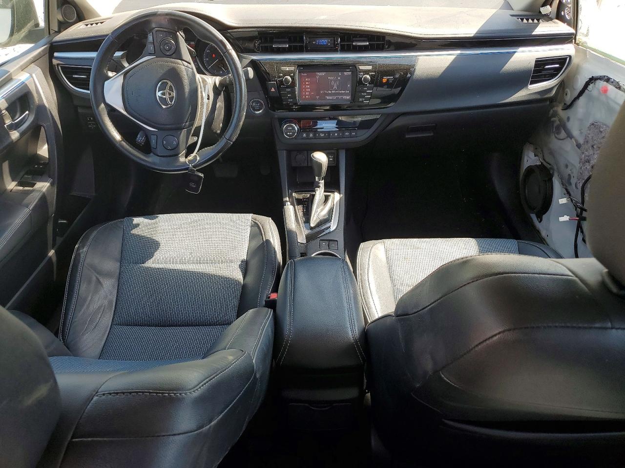 2014 Toyota Corolla S Plus Белый vin: 2T1BURHE5EC018699