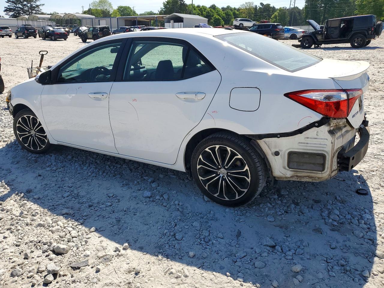 2014 Toyota Corolla S Plus Белый vin: 2T1BURHE5EC018699
