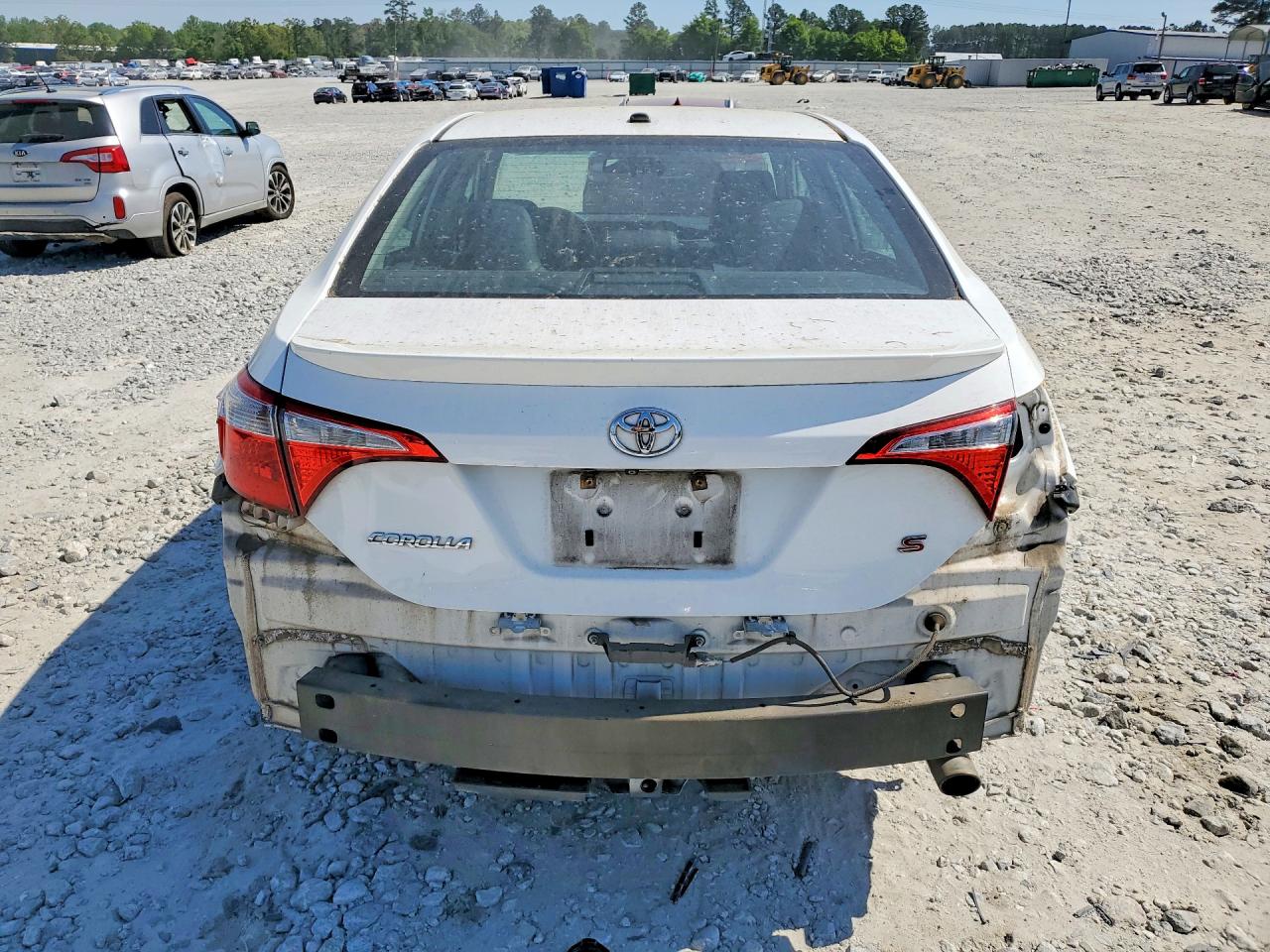 2014 Toyota Corolla S Plus Белый vin: 2T1BURHE5EC018699