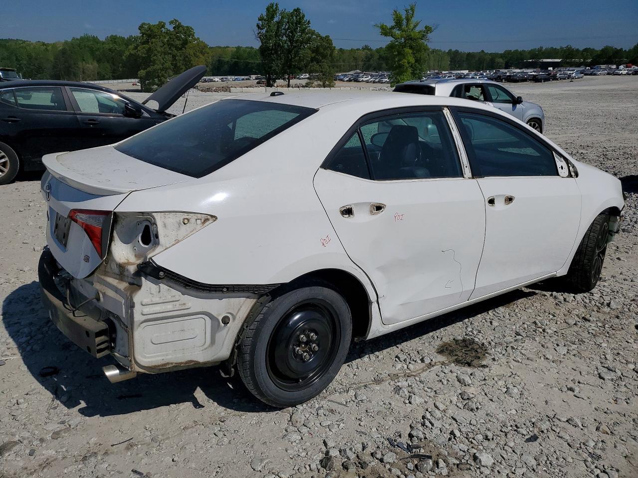 2014 Toyota Corolla S Plus Белый vin: 2T1BURHE5EC018699
