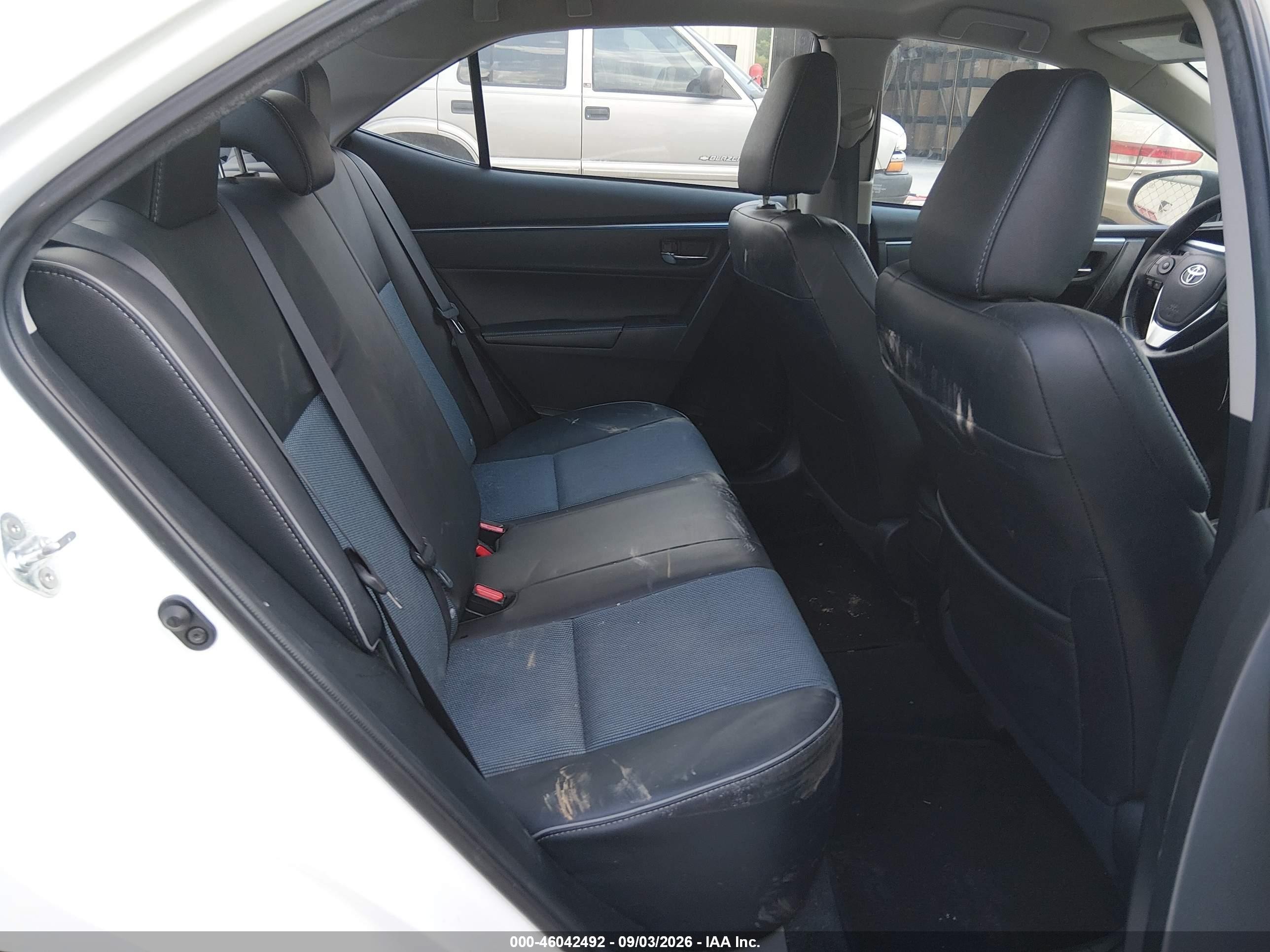 2014 Toyota Corolla S White vin: 2T1BURHE5EC020338